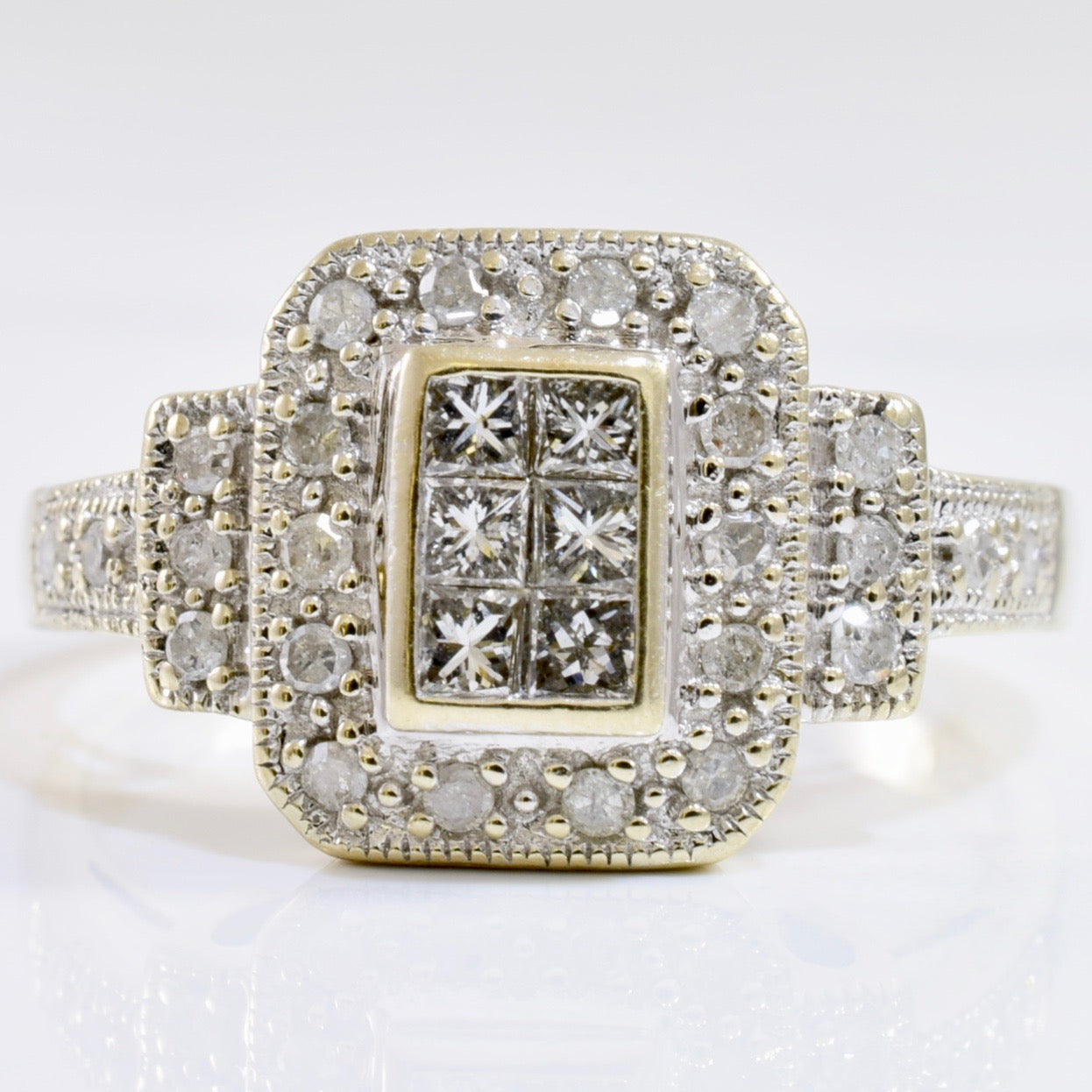 Diamond Cluster Ring | 0.36 ctw SZ 8.5 |