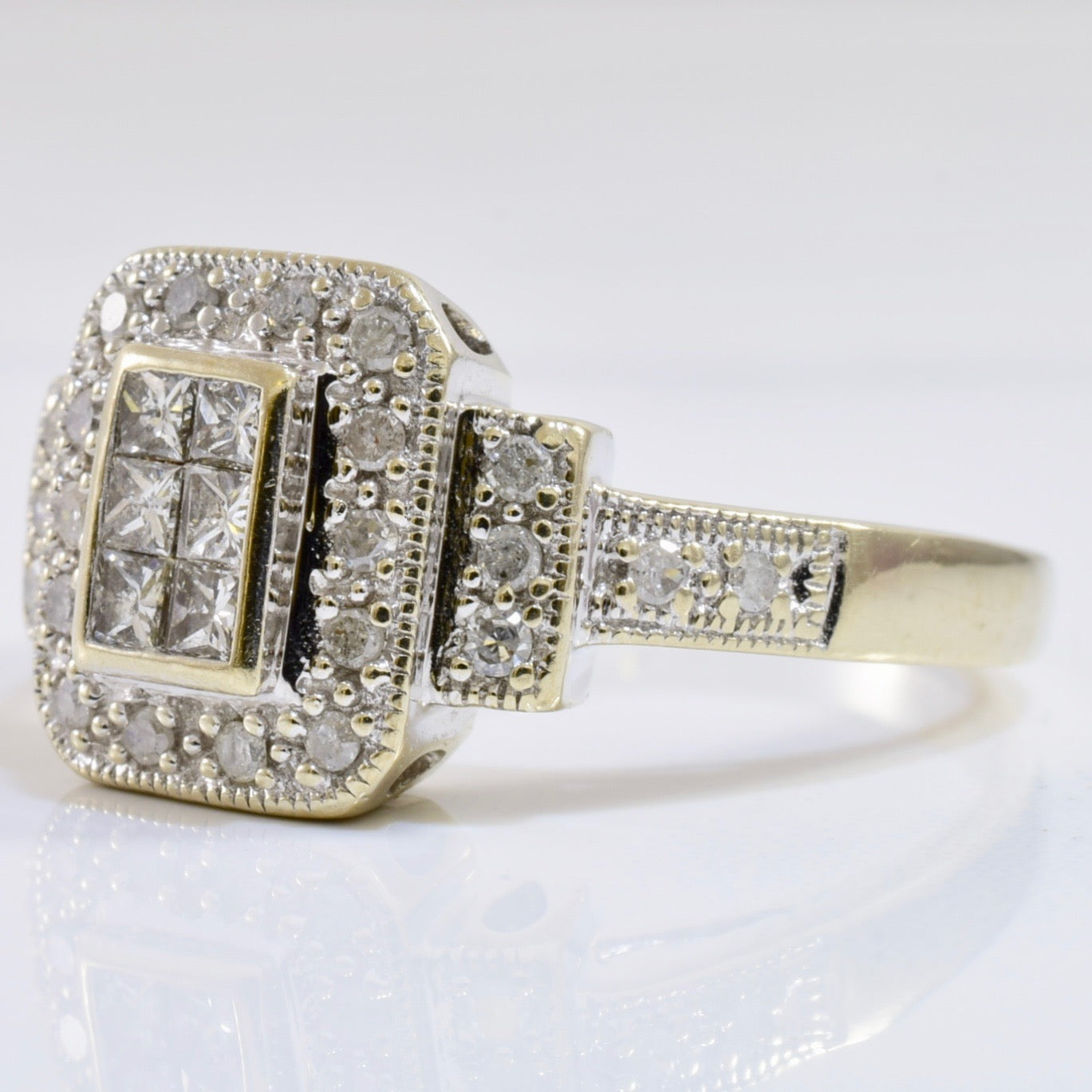 Diamond Cluster Ring | 0.36 ctw SZ 8.5 |
