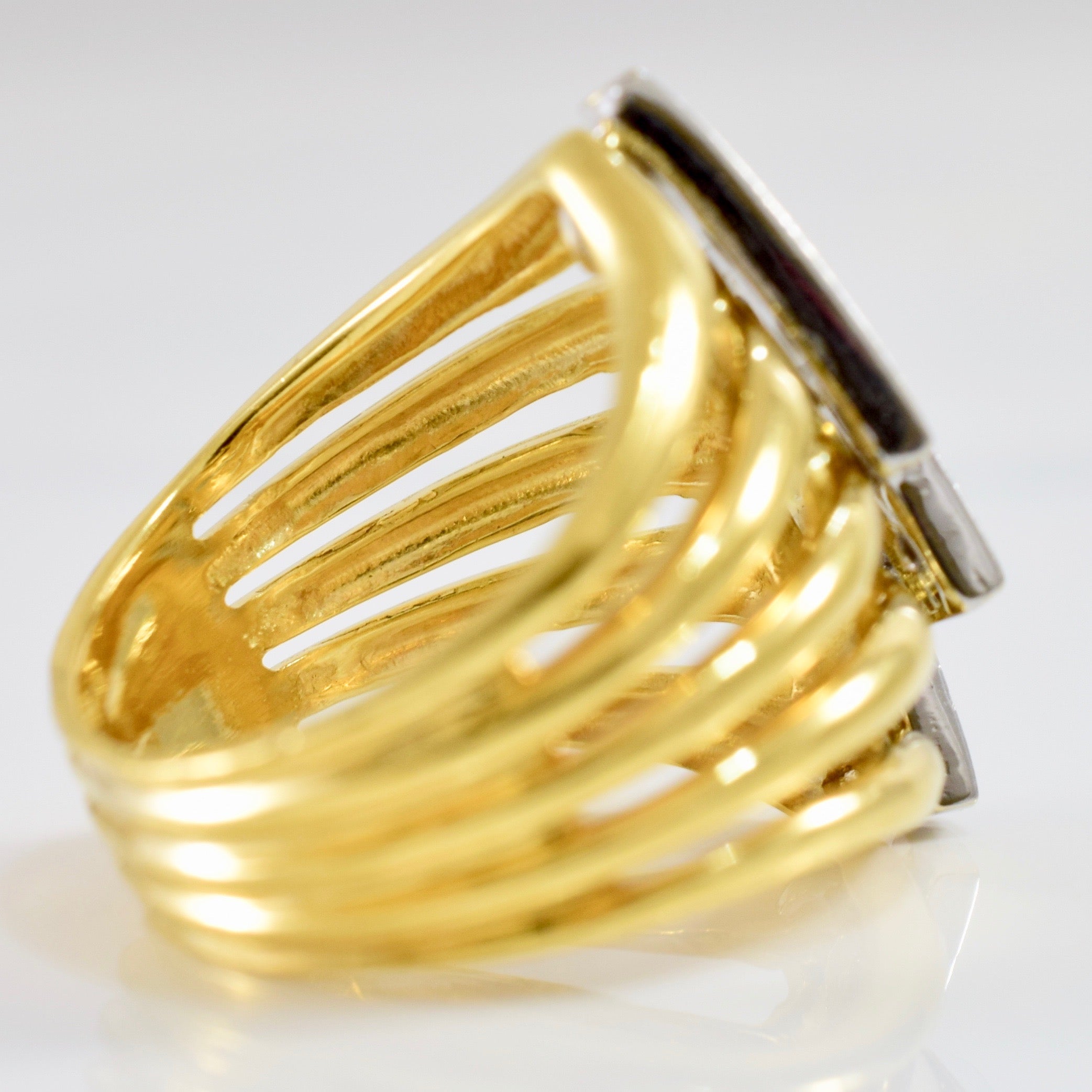 Layered Diamond Ring | 0.18 ctw SZ 4 |