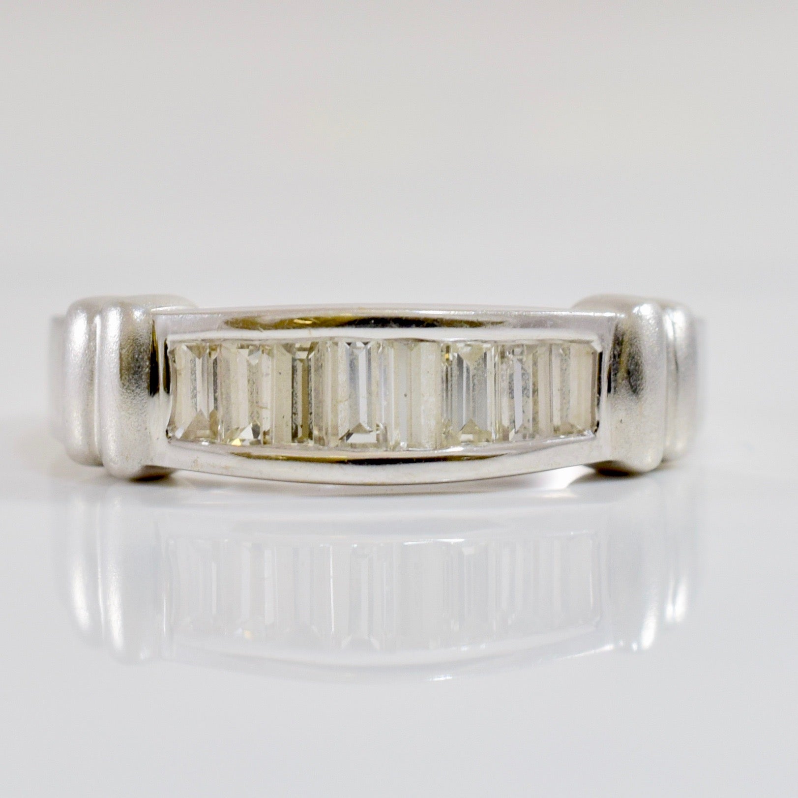 Channel Set Baguette Diamond Ring | 0.35 ctw Sz 5.5 |