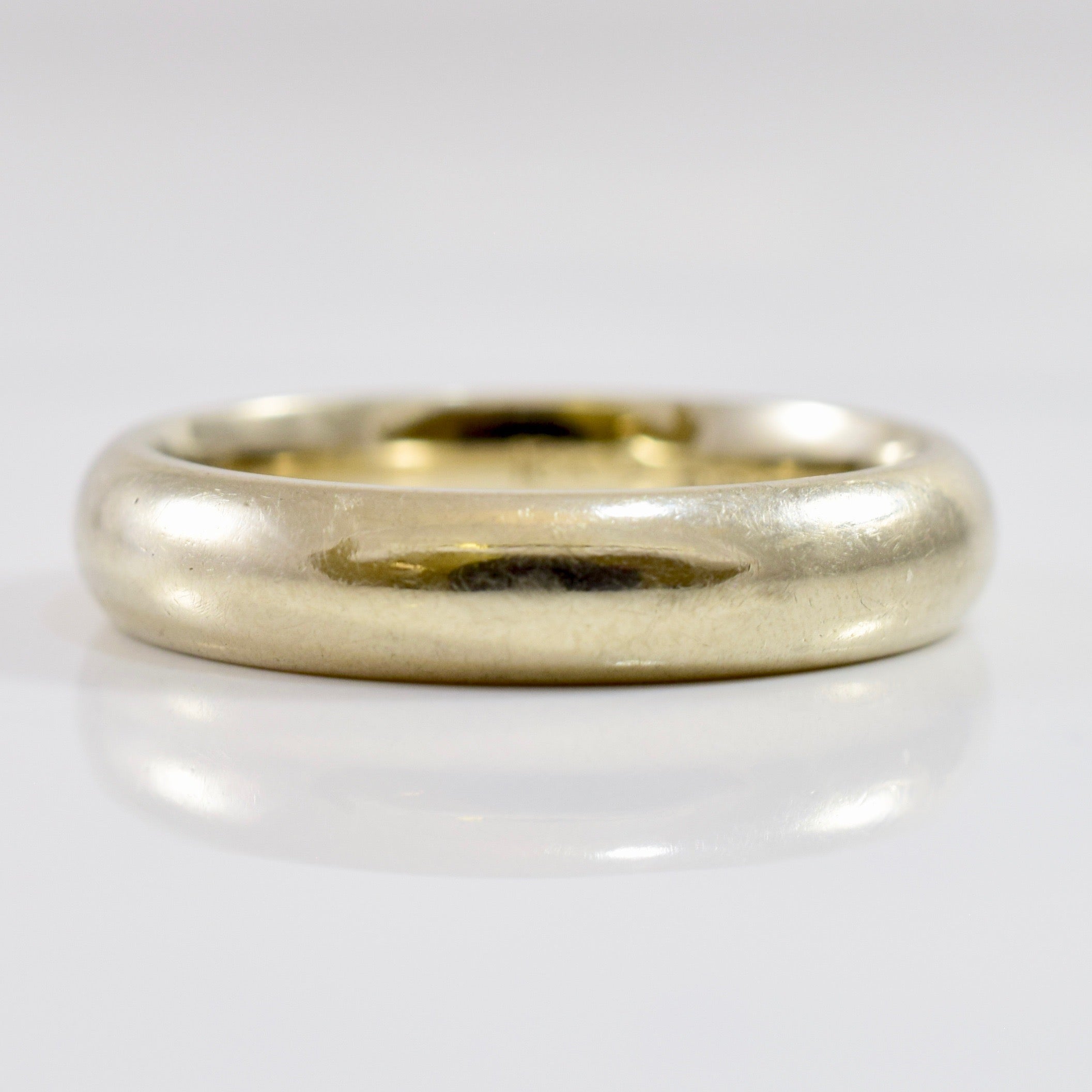 Birks 18k White Gold Band | SZ 6.5 |