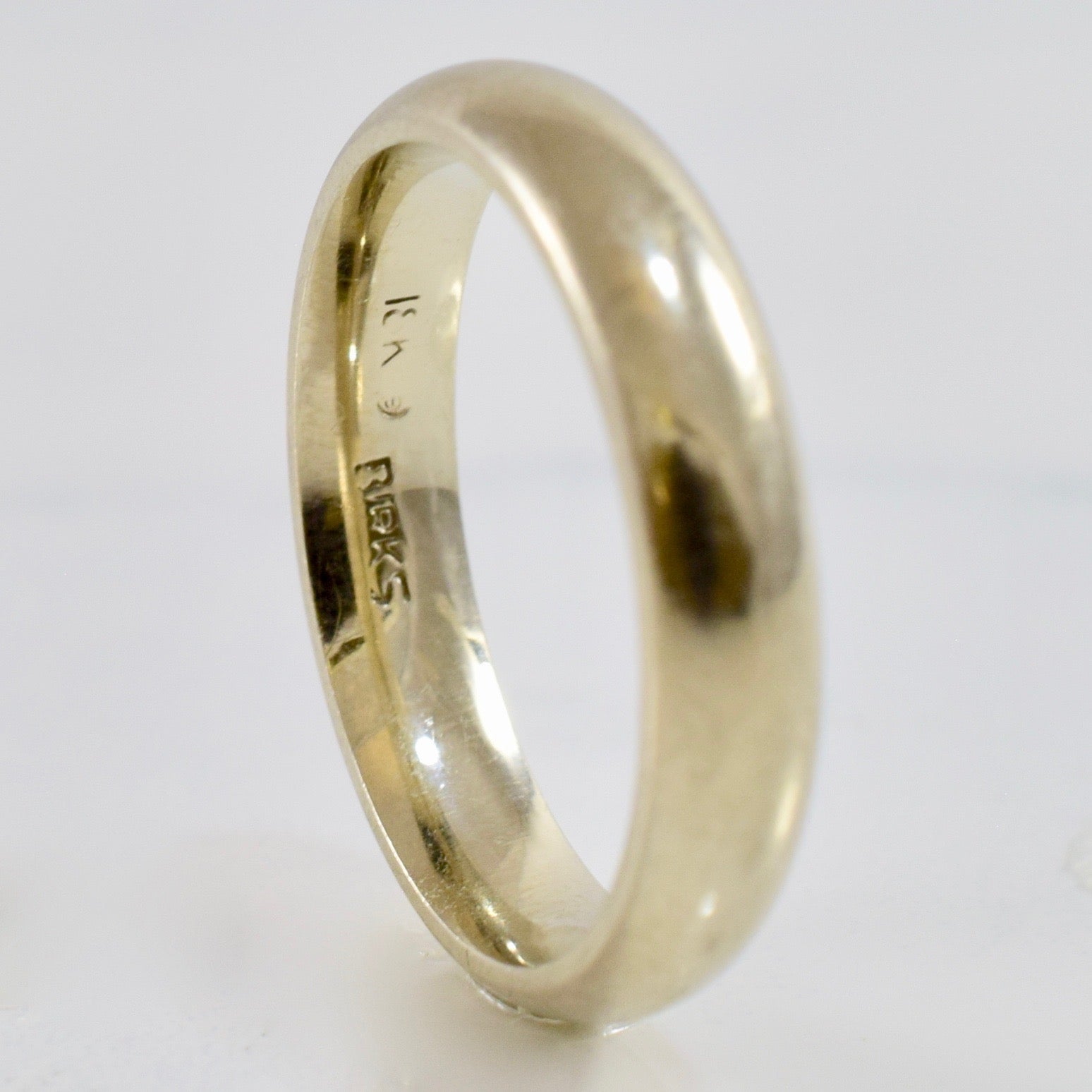 Birks 18k White Gold Band | SZ 6.5 |