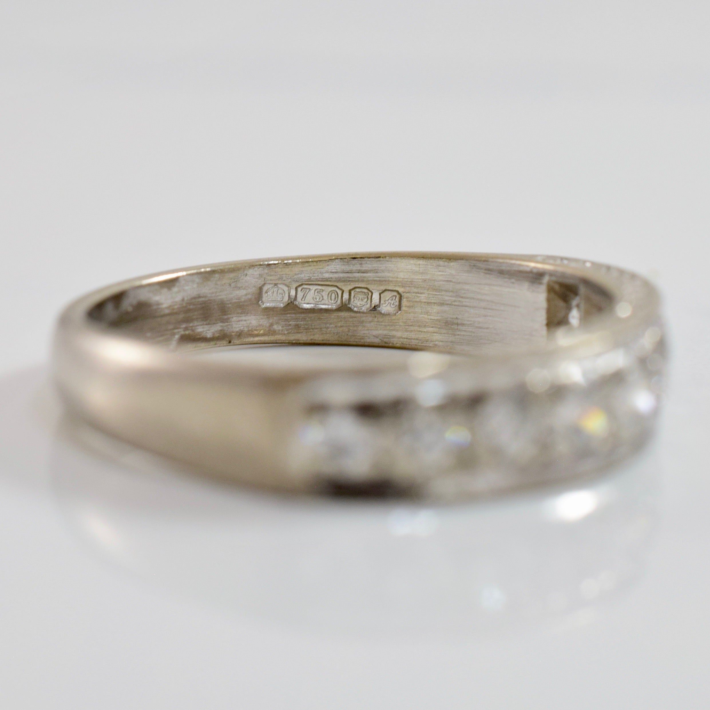 Channel Set Diamond Band | 0.58 ctw SZ 7.5 |