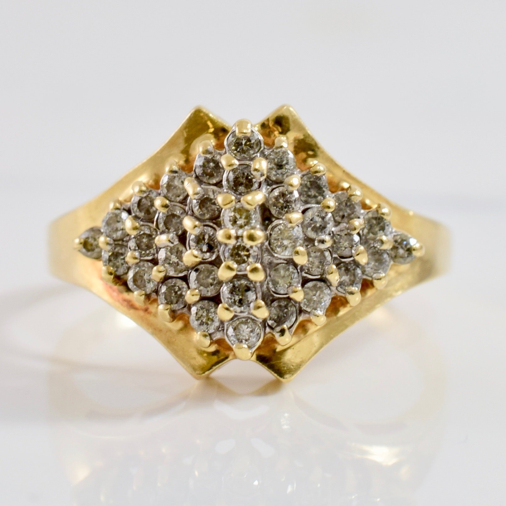 Diamond Cluster Ring | 0.50 ctw SZ 8.5 |