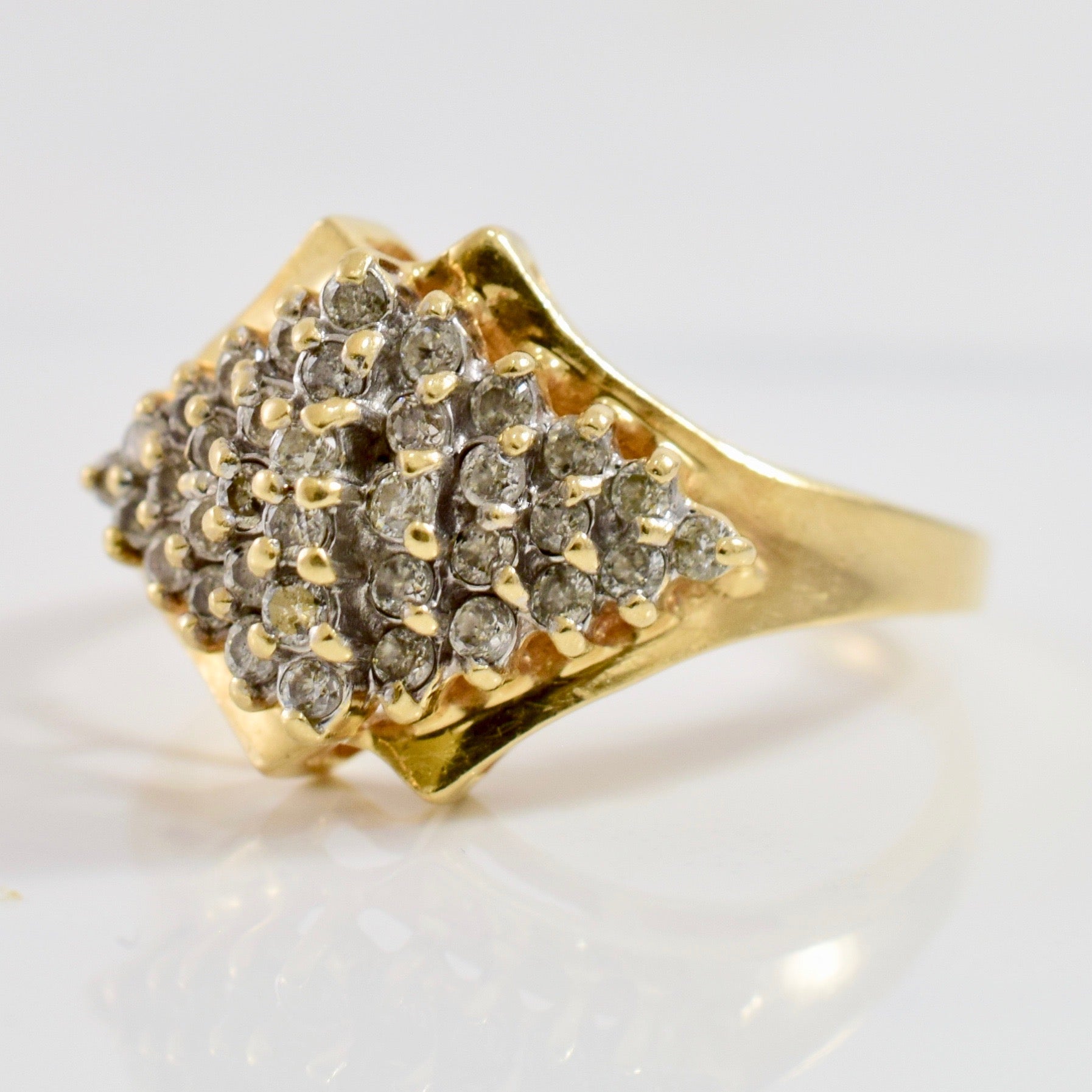 Diamond Cluster Ring | 0.50 ctw SZ 8.5 |
