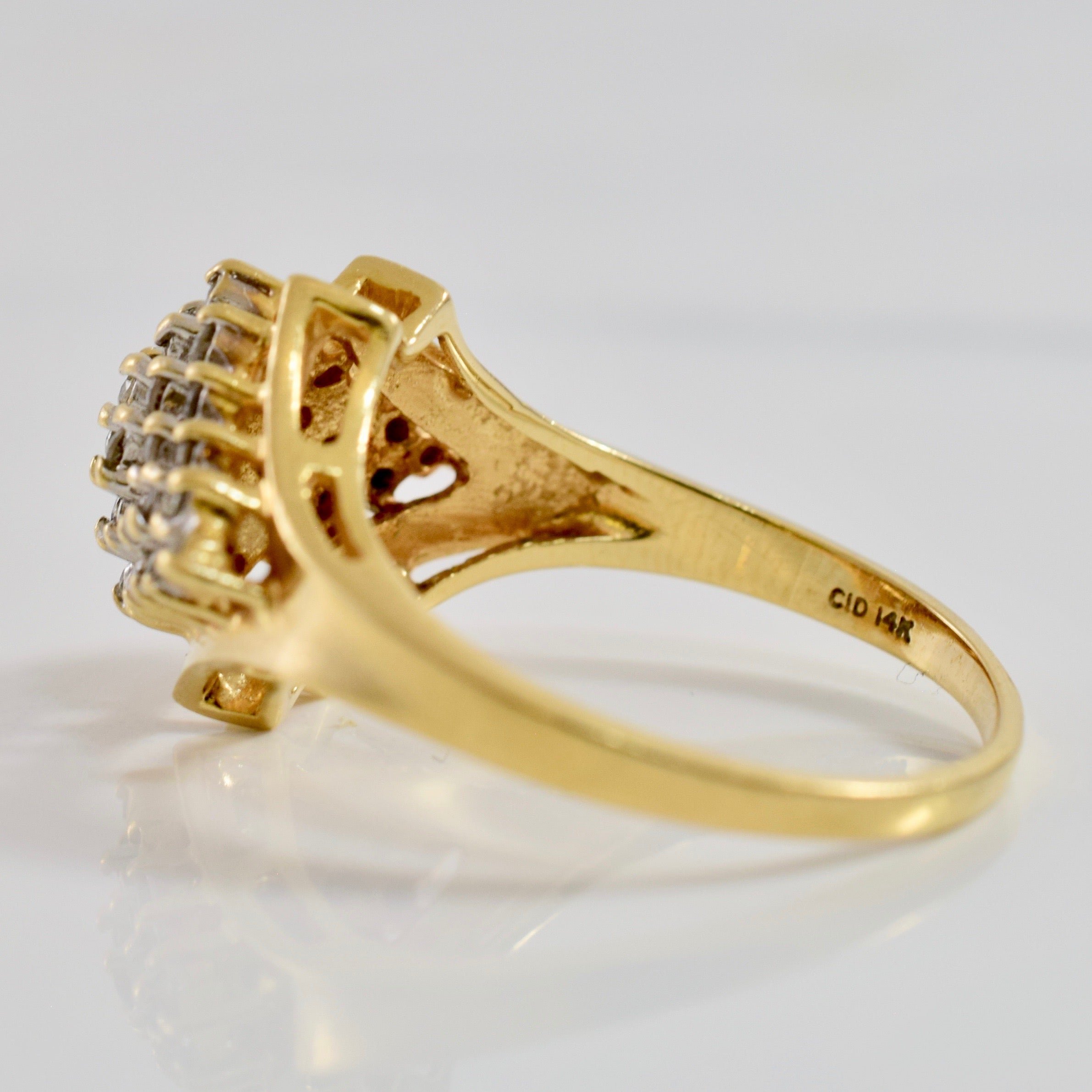 Diamond Cluster Ring | 0.50 ctw SZ 8.5 |