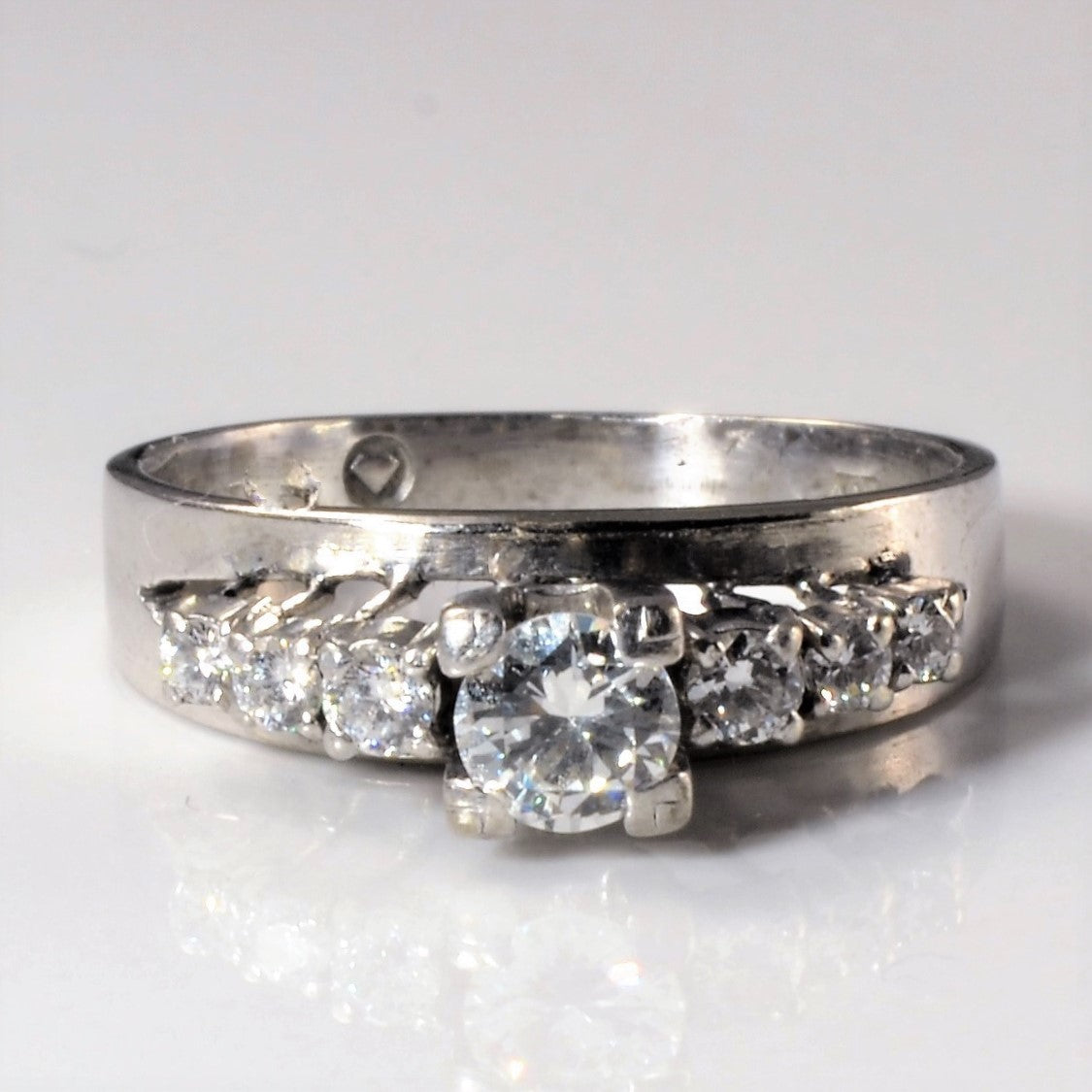 High Set Diamond Ring | 0.43ctw | SZ 5.75 |