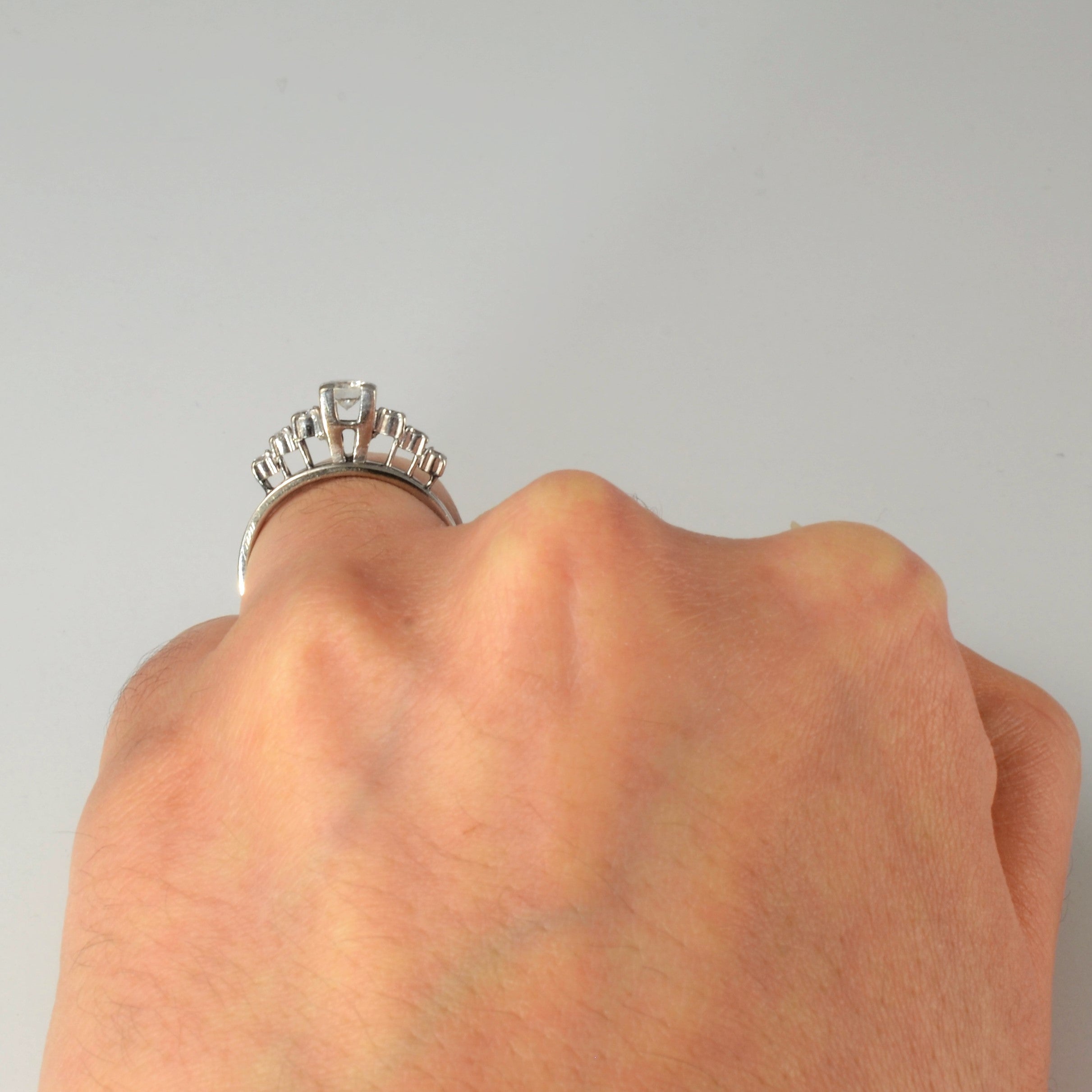 High Set Diamond Ring | 0.43ctw | SZ 5.75 |