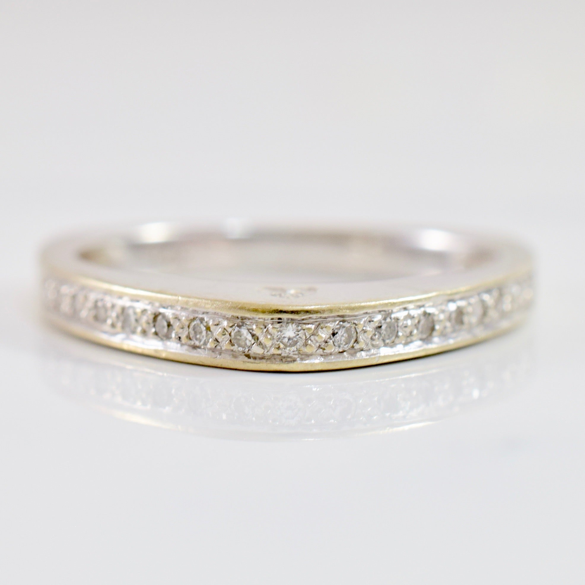 High Set Diamond Band | 0.17 ctw SZ 6.5 |