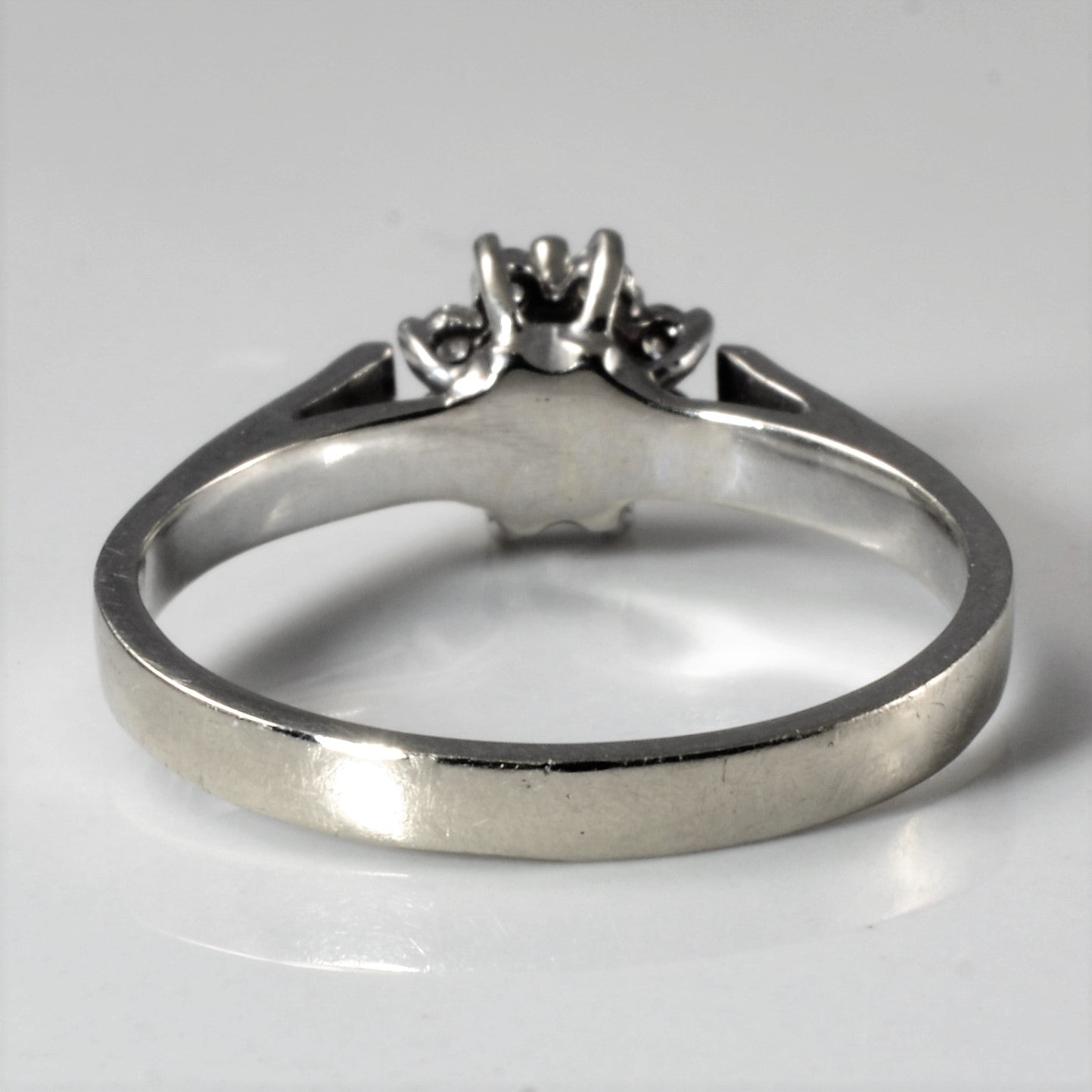 Cluster Cathedral Engagement Ring | 0.54ctw | SZ 7.75 |