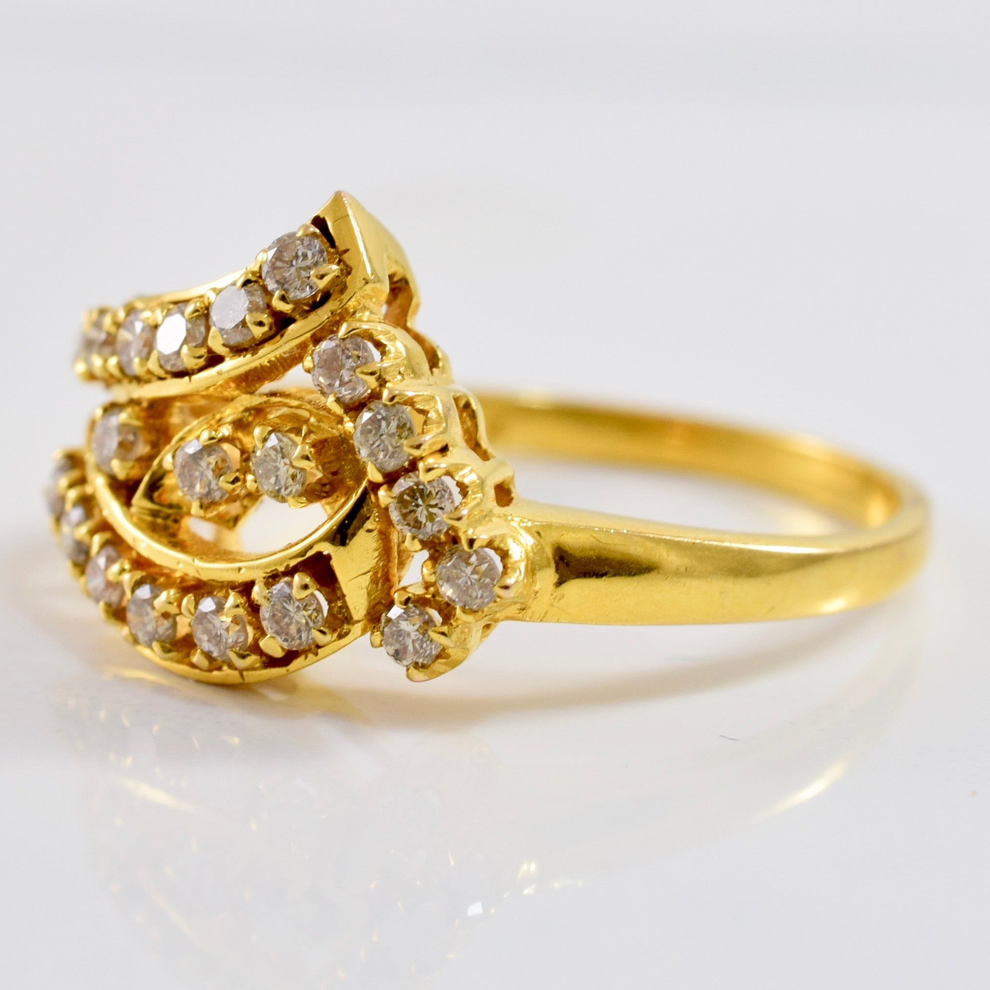 Prong Set Diamond Cluster Ring | 0.50 ctw SZ 7.75 |