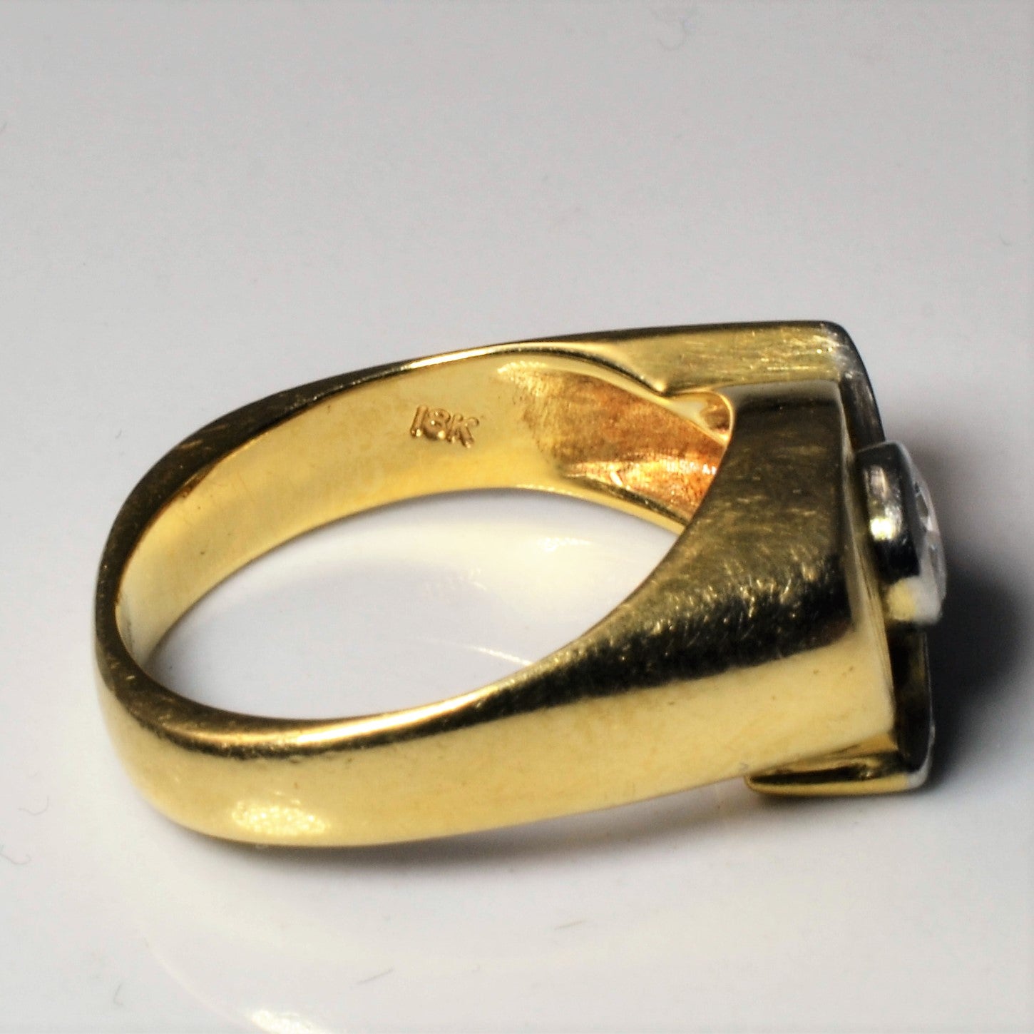 1970s Custom Old European Diamond Ring | 0.40ctw | SZ 6.5 |