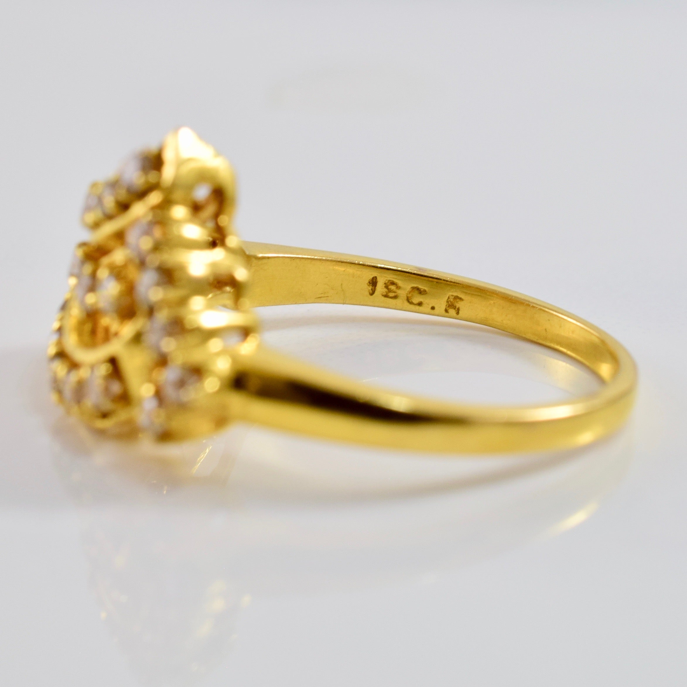 Prong Set Diamond Cluster Ring | 0.50 ctw SZ 7.75 |
