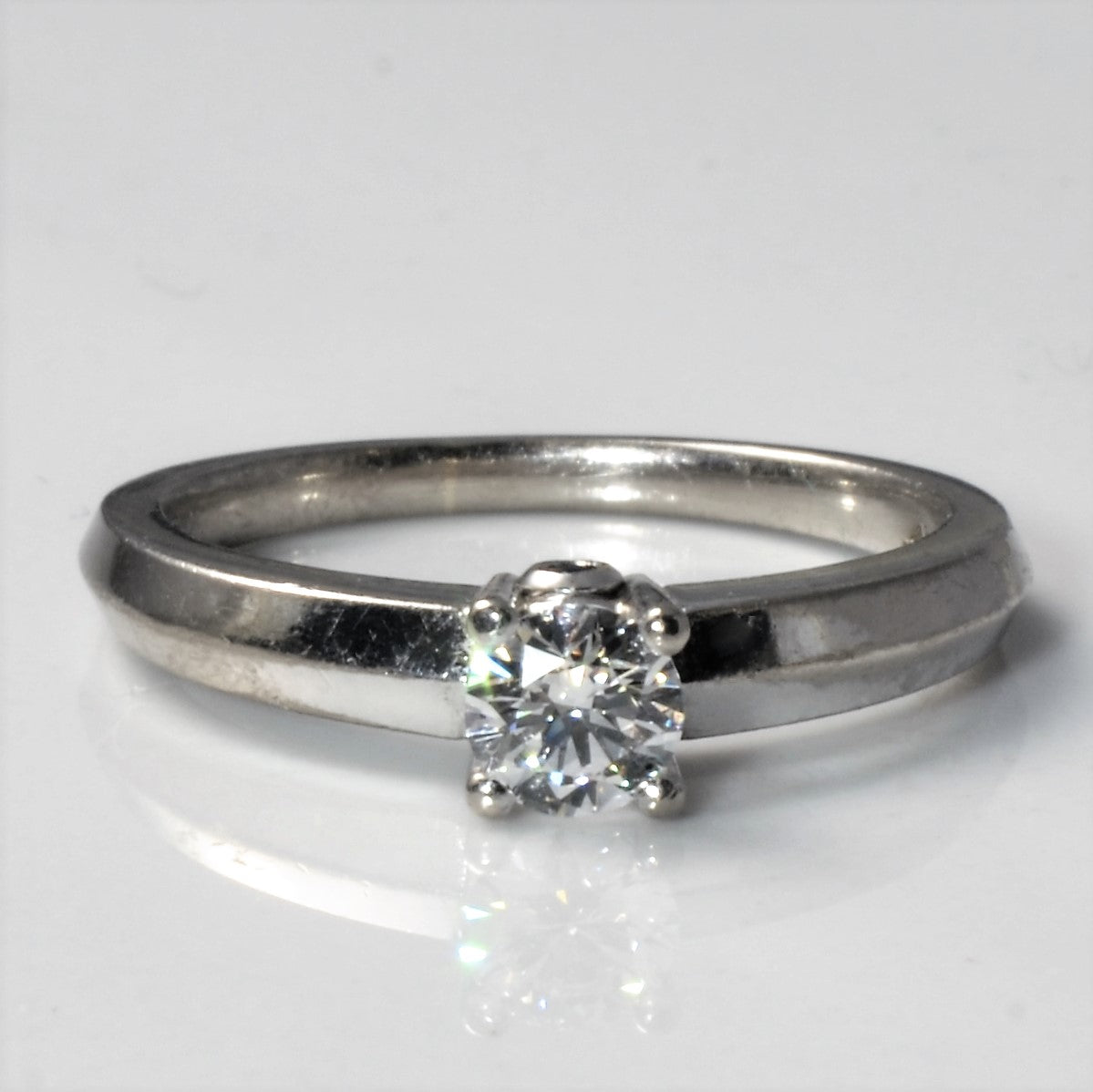 Birks' Knife Edge Diamond Ring | 0.01ctw, 0.30ct | SZ 5.75 |