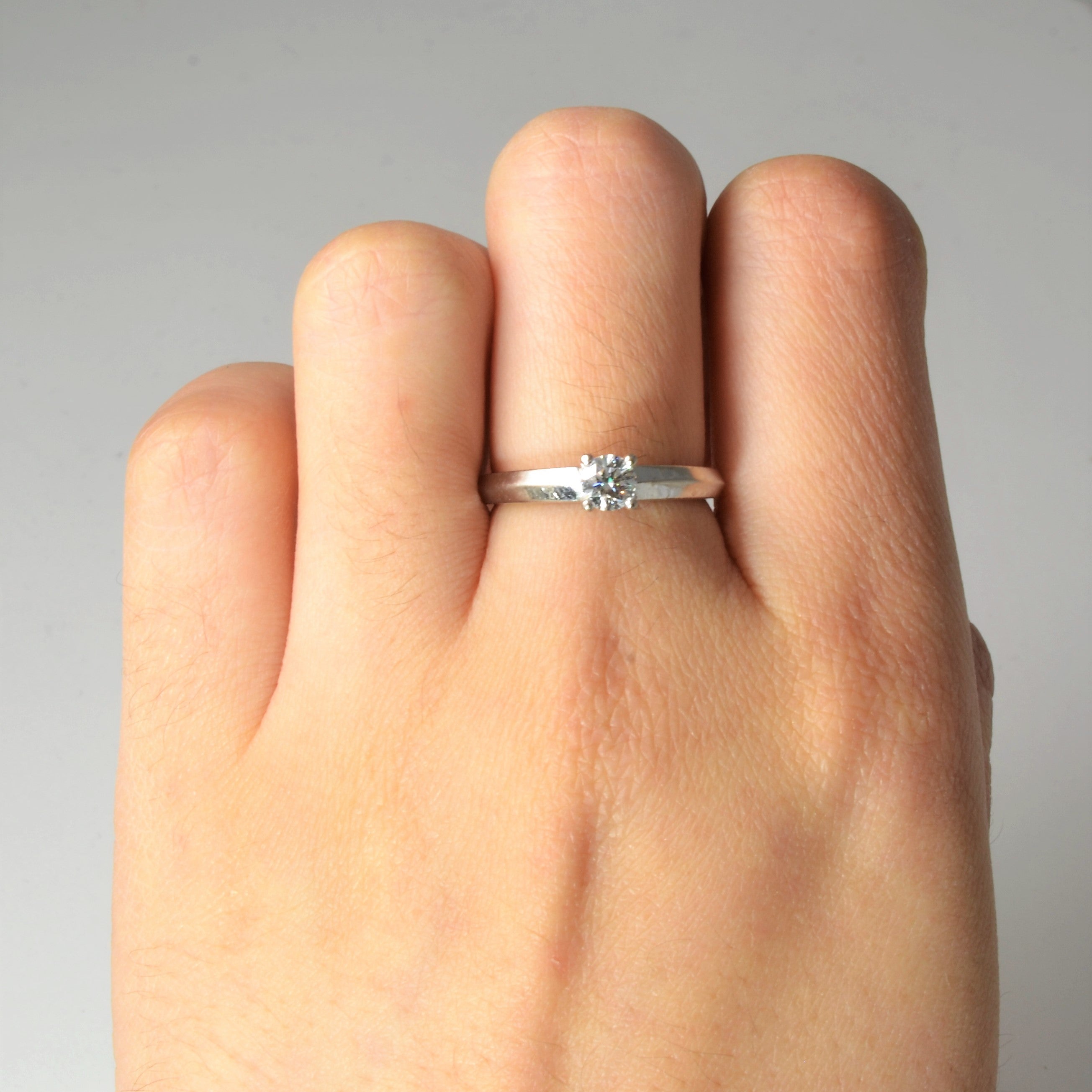 Birks' Knife Edge Diamond Ring | 0.01ctw, 0.30ct | SZ 5.75 |