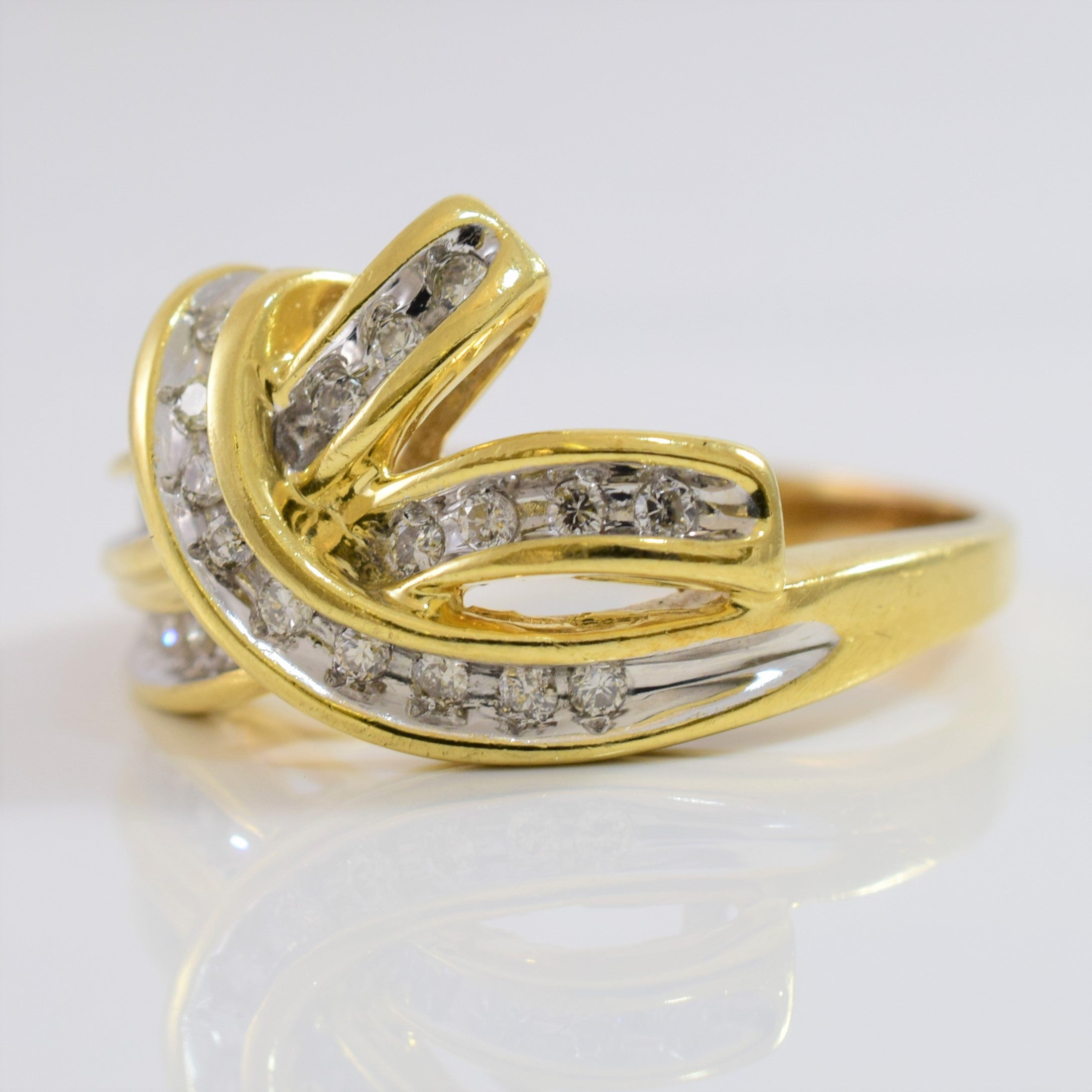 Triple Bypass Ring | 0.25 ctw SZ 8.25 |