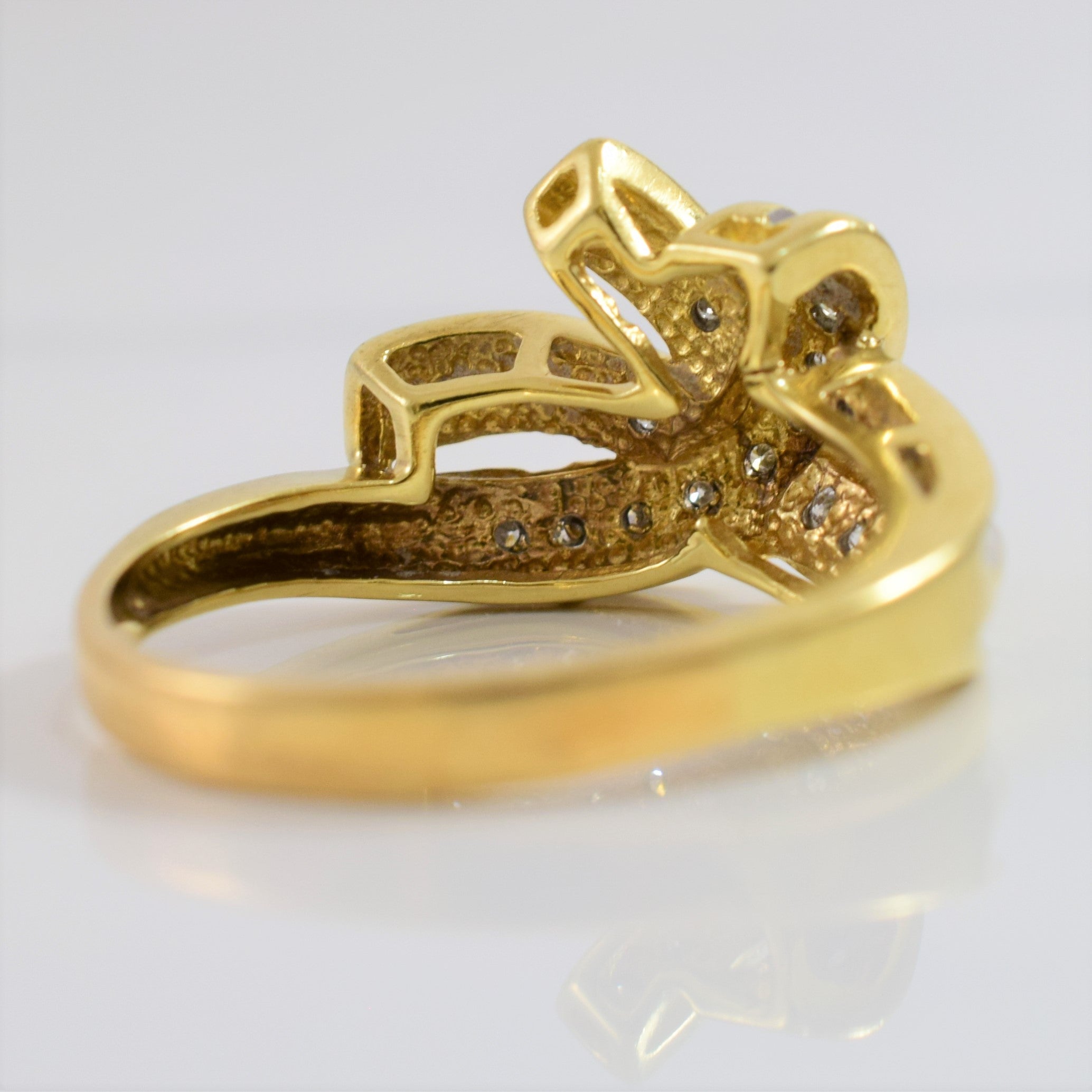 Triple Bypass Ring | 0.25 ctw SZ 8.25 |