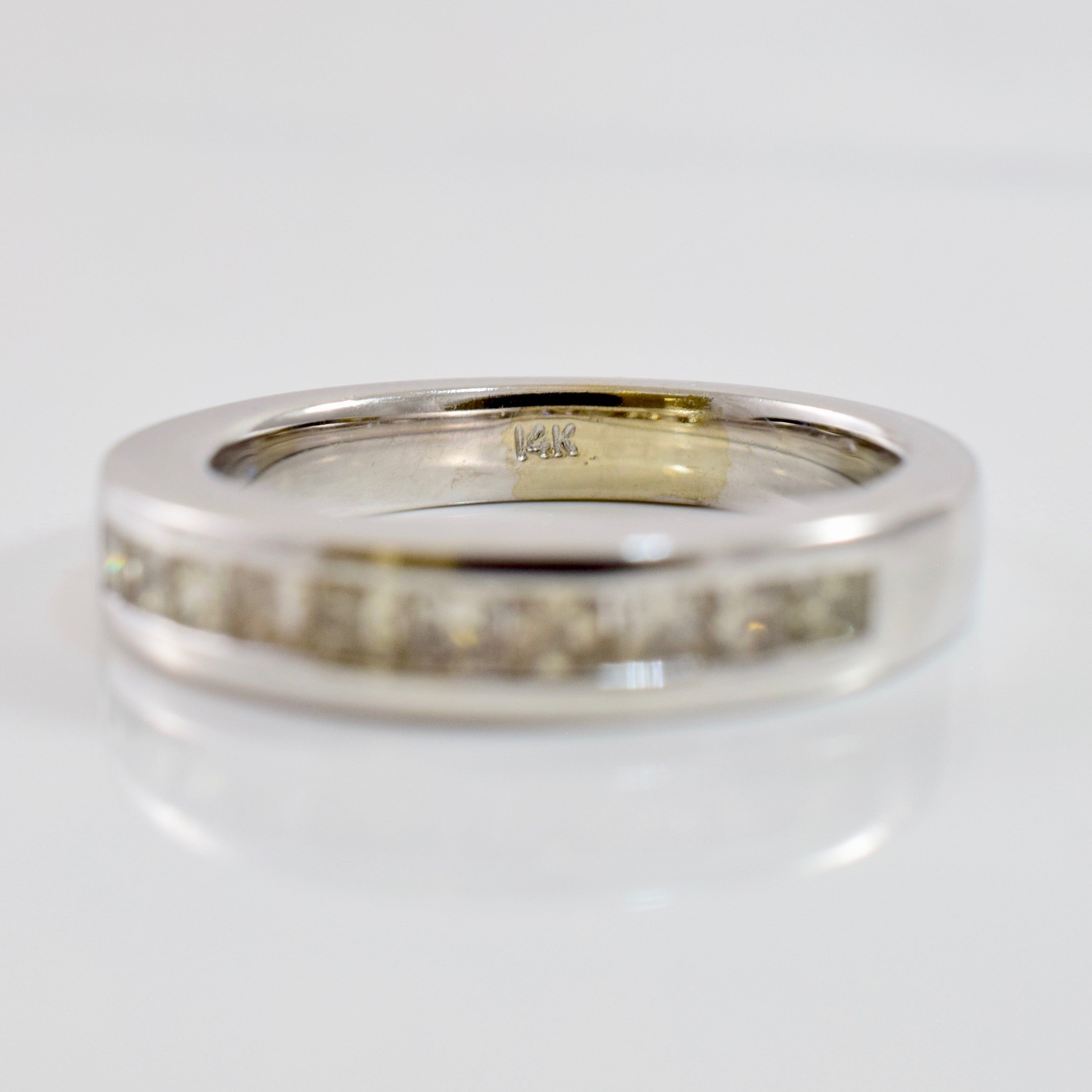 Channel Set Diamond Band | 0.58 ctw SZ 6.5 |