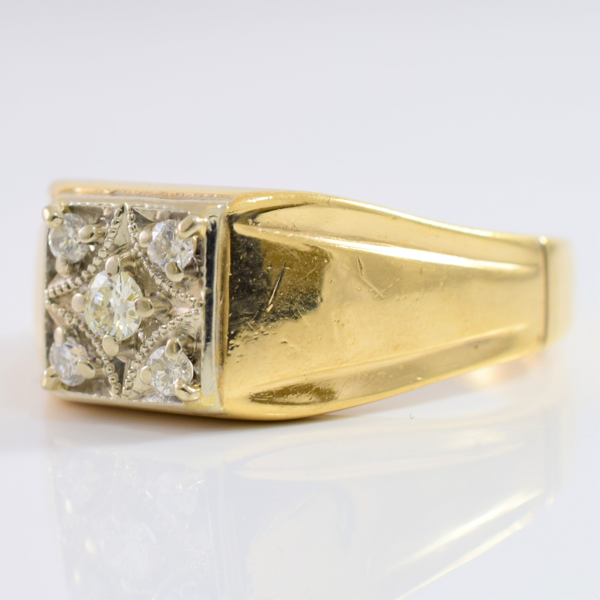 Ornate Diamond Ring | 0.21 ctw SZ 11.25 |