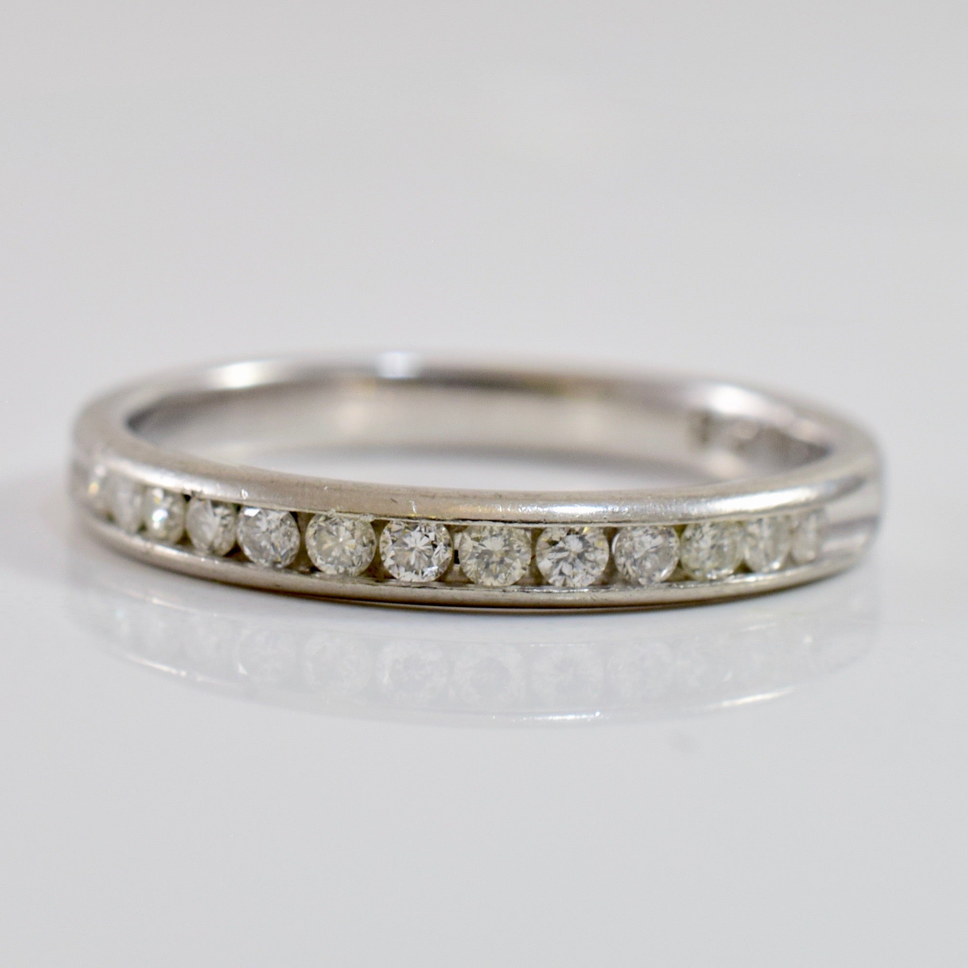 Channel Set Diamond Band | 0.28 ctw SZ 7.25 |