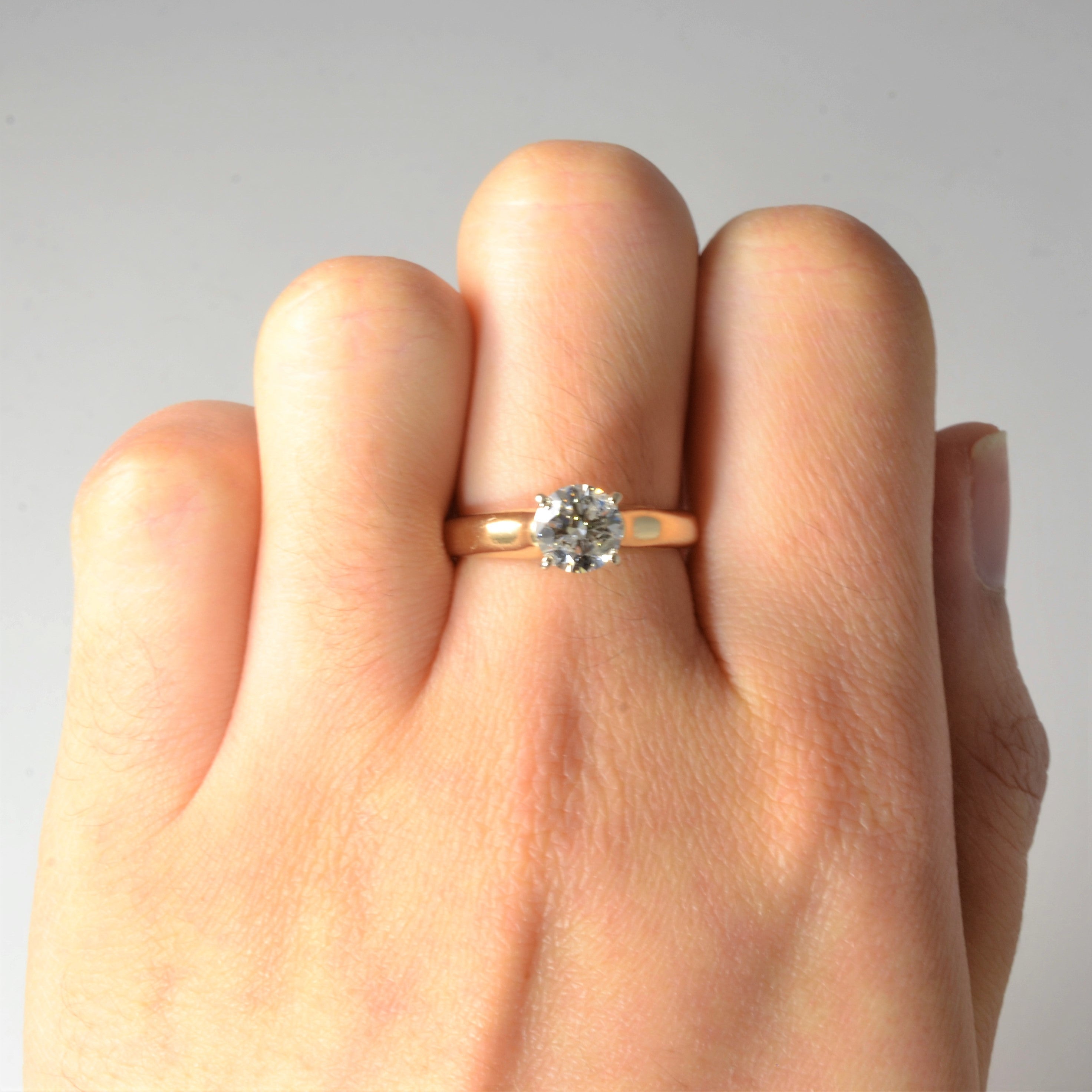 Canadian Solitaire Diamond Engagement Ring | 1.00ct | SZ 6 |