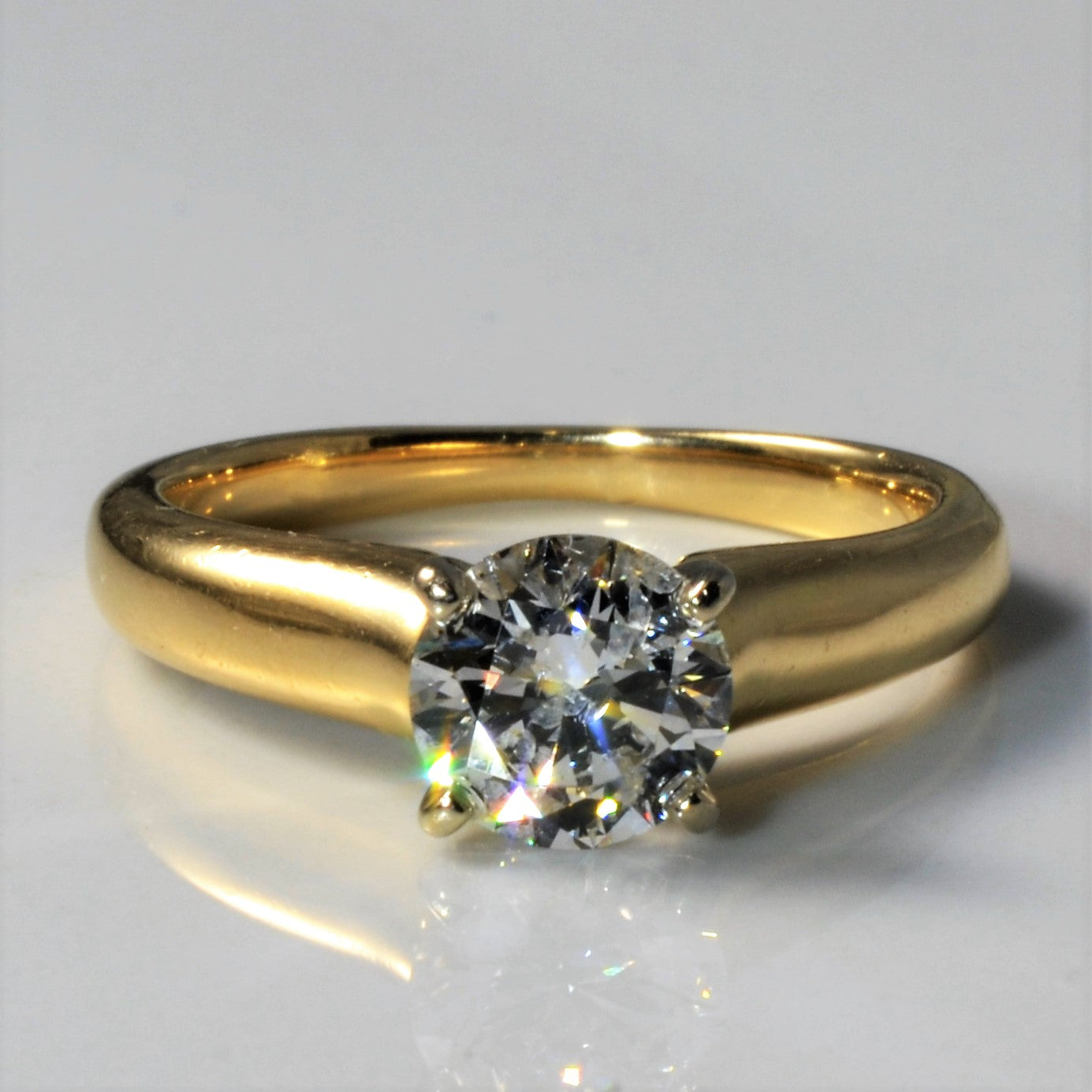 Canadian Solitaire Diamond Engagement Ring | 1.00ct | SZ 6 |