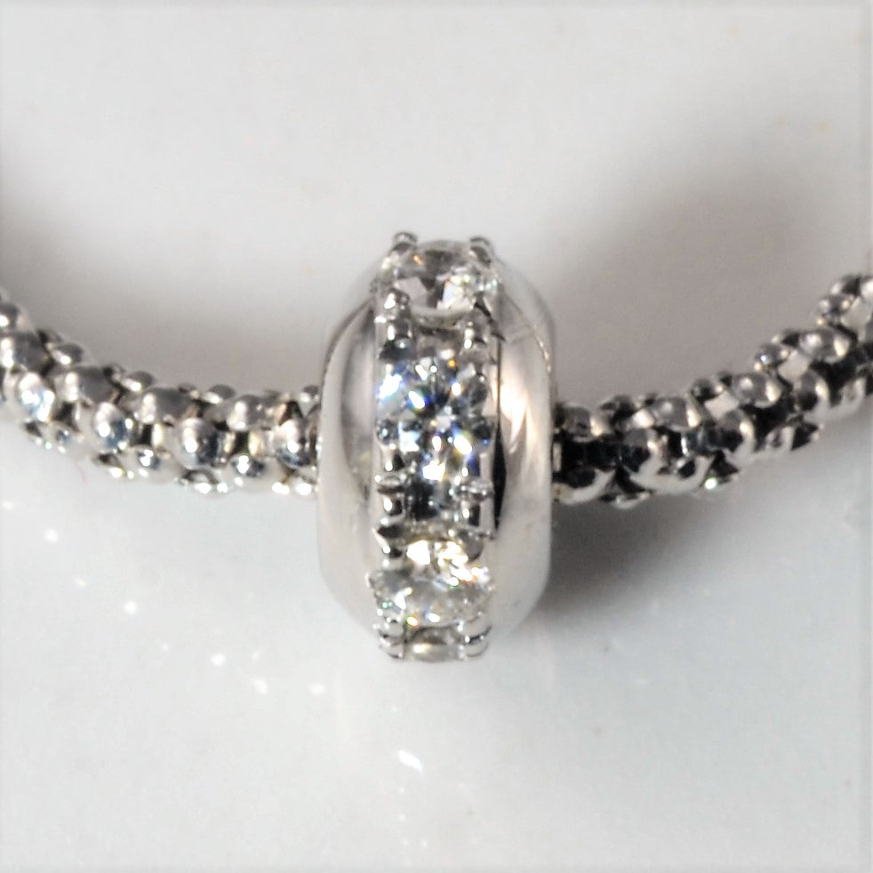 ‘FOPE’ Prima Diamond Rondel Necklace | 0.18ctw | 16" |