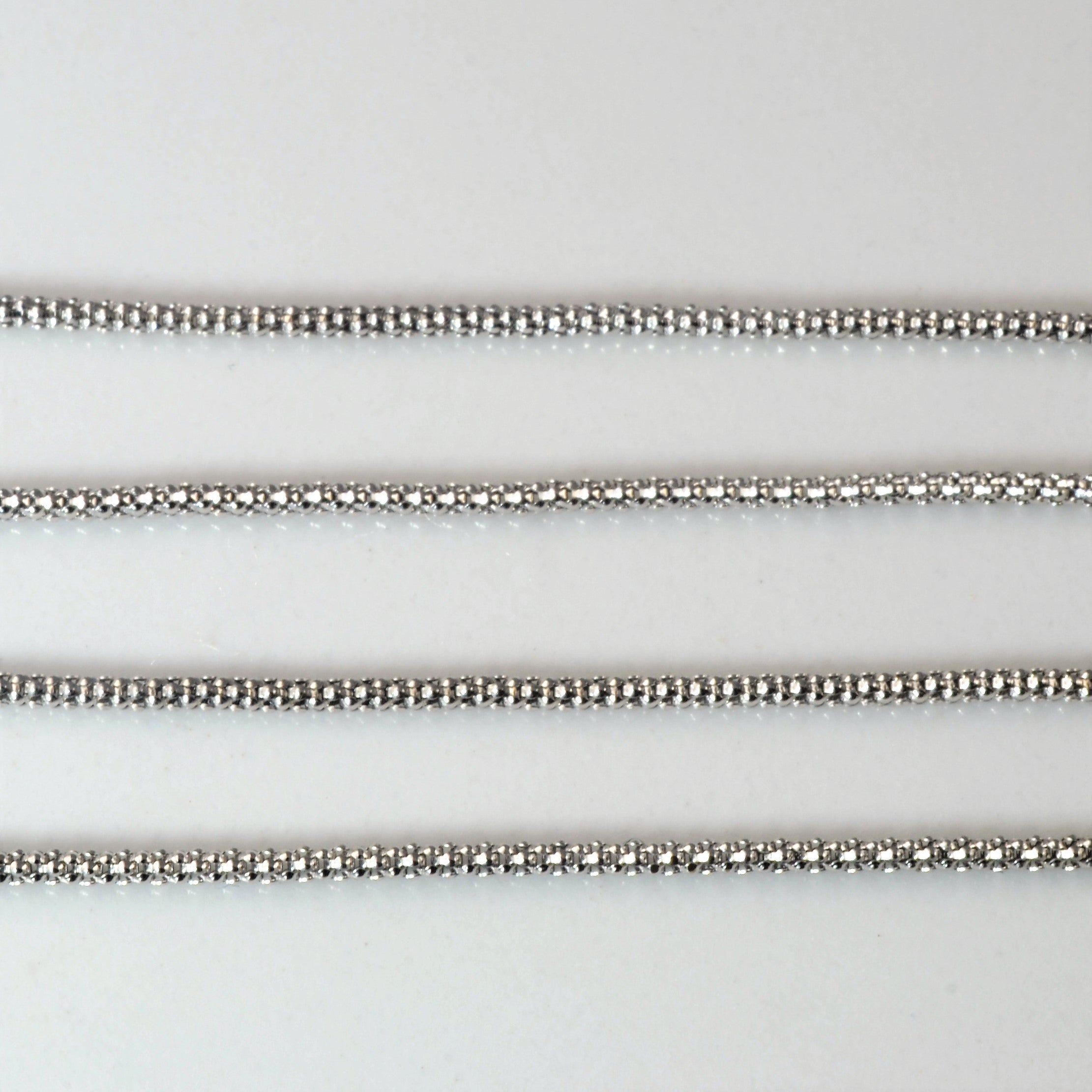 ‘FOPE’ Prima Diamond Rondel Necklace | 0.18ctw | 16" |