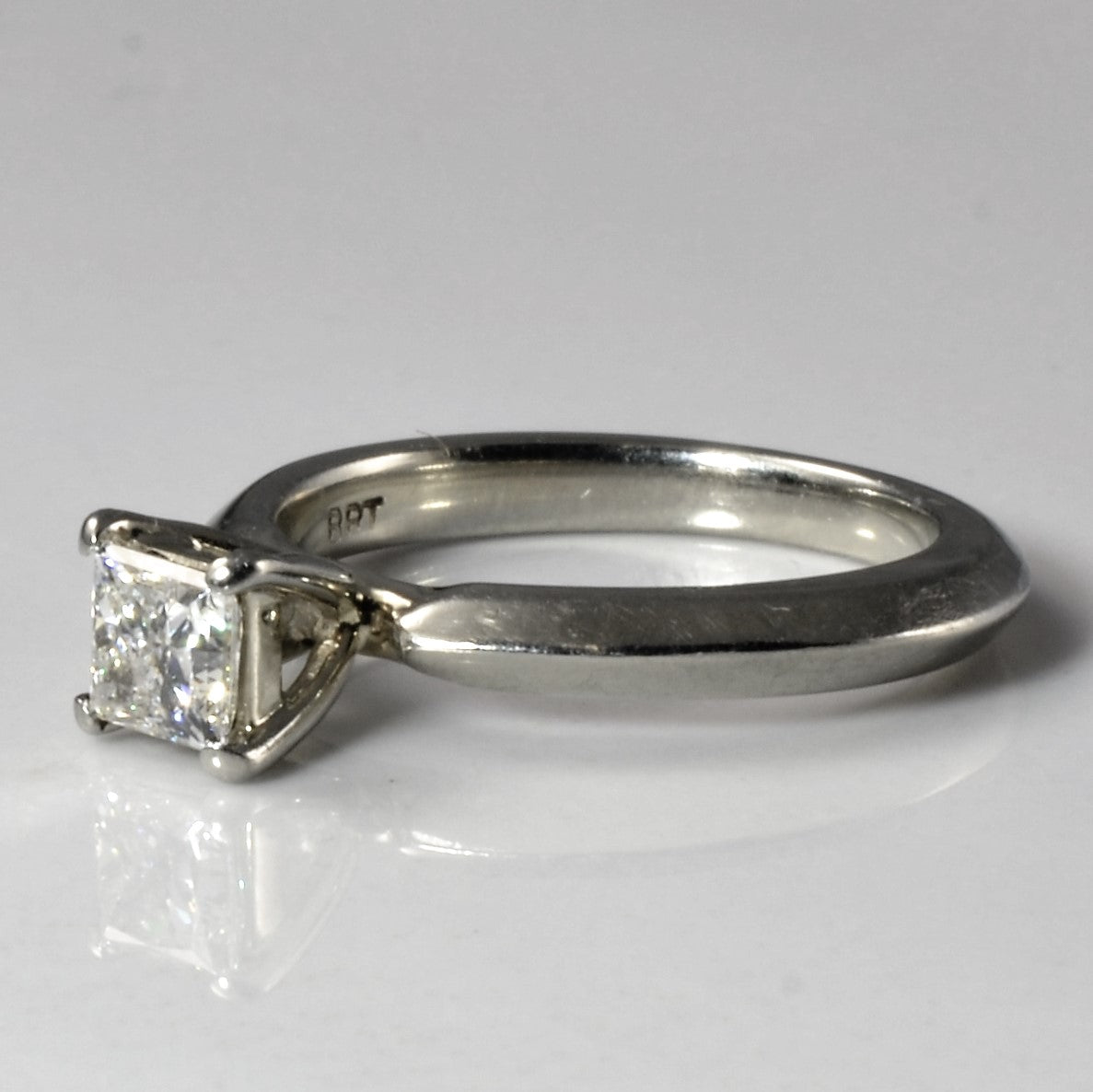 Knife Edge Princess Cut Diamond Ring | 0.35ct | SZ 3 |