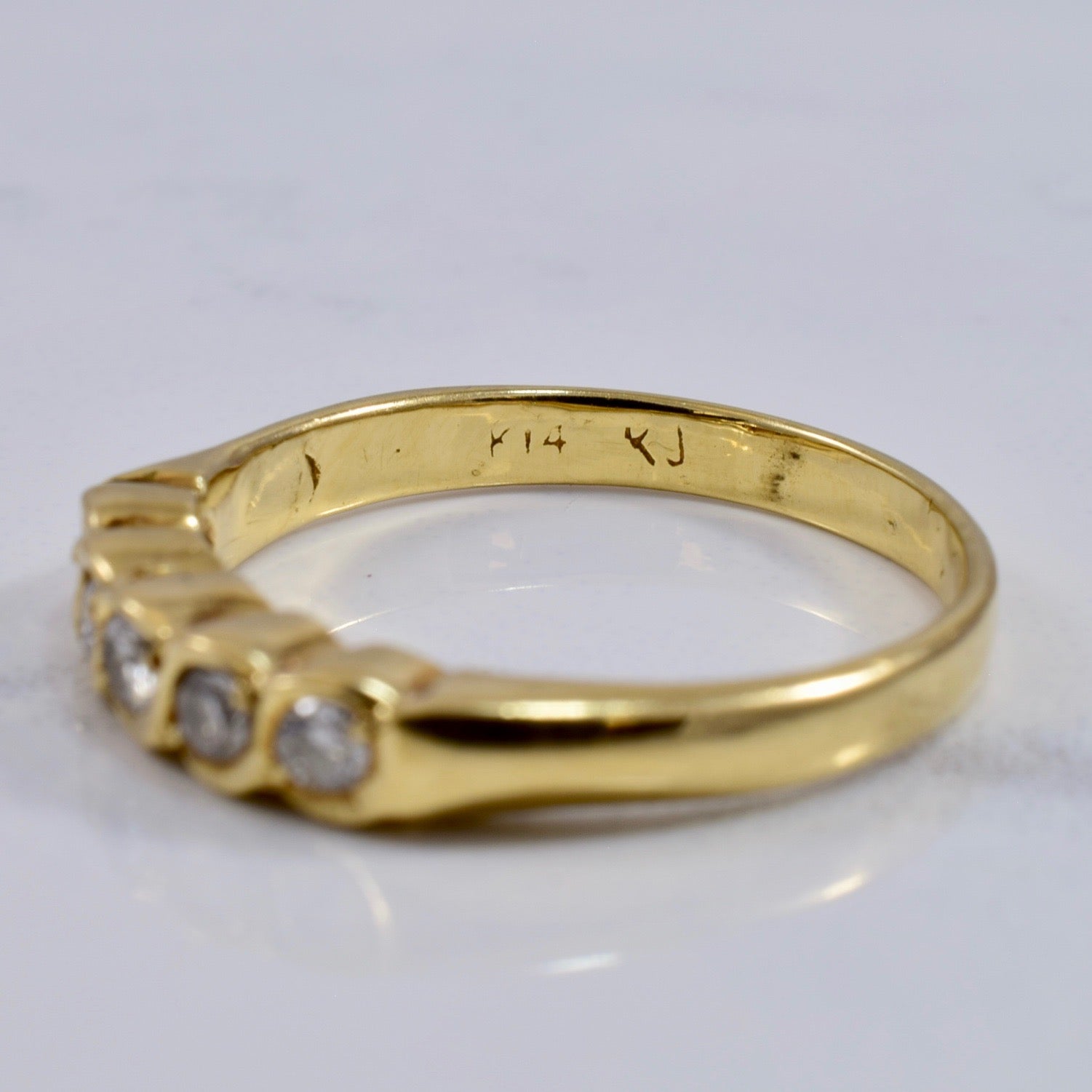 Five Stone Diamond Band | 0.16 ctw SZ 6 |