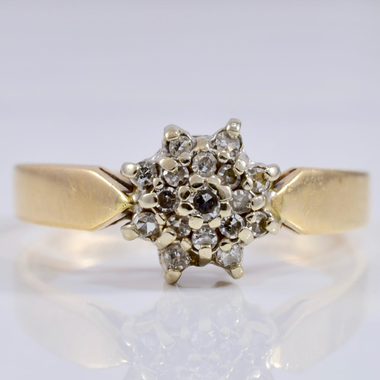 Diamond Cluster Ring | 0.16 ctw SZ 6.75 |