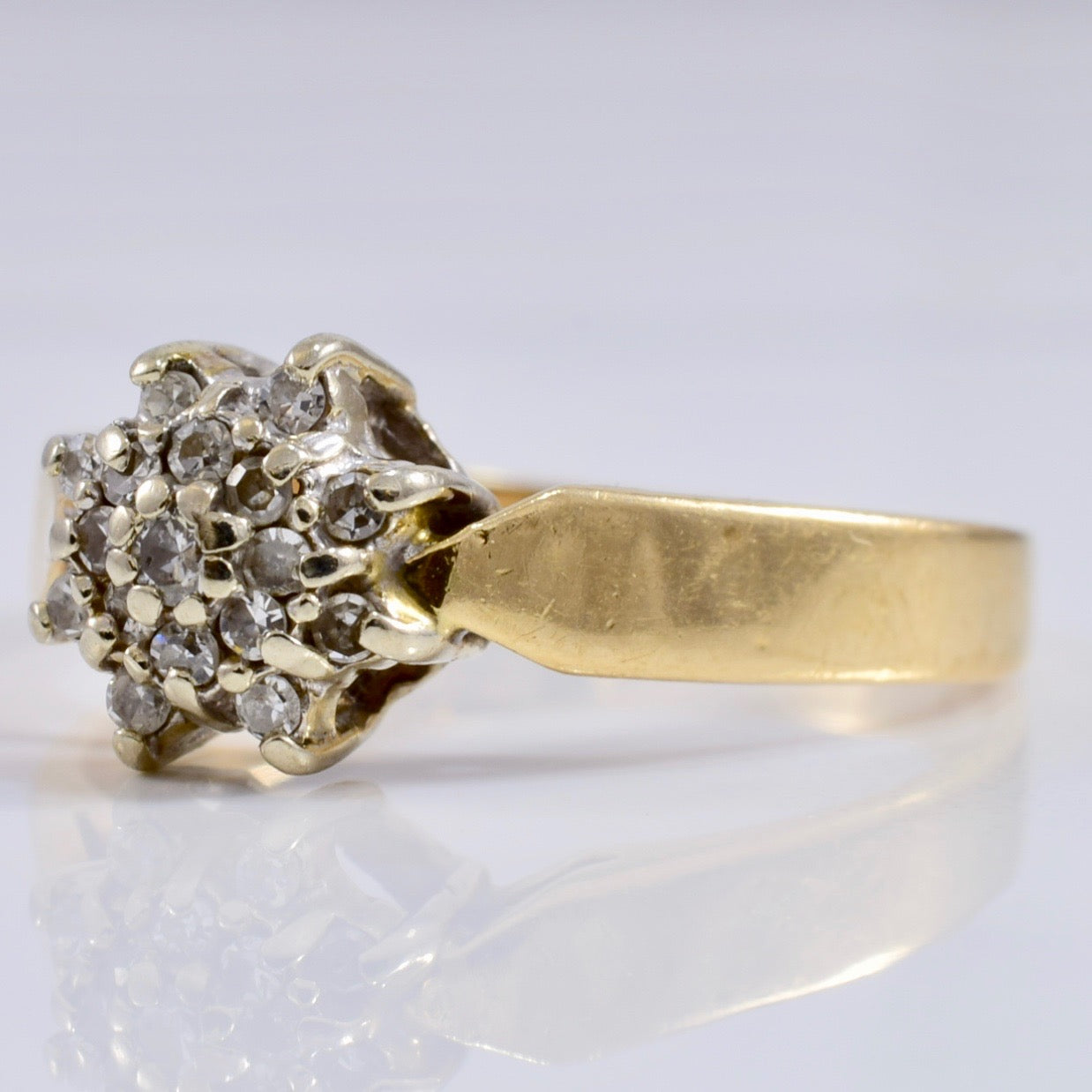 Diamond Cluster Ring | 0.16 ctw SZ 6.75 |