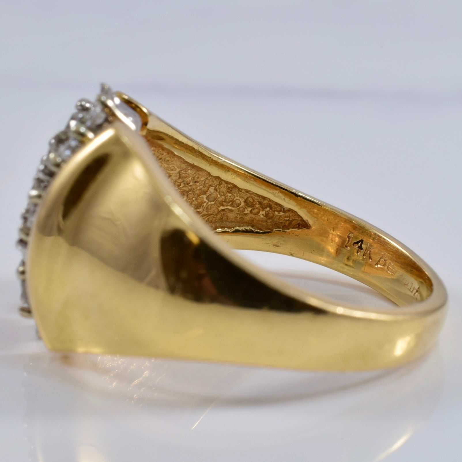 Diamond Cluster Row Ring | 0.50 ctw SZ 7 |