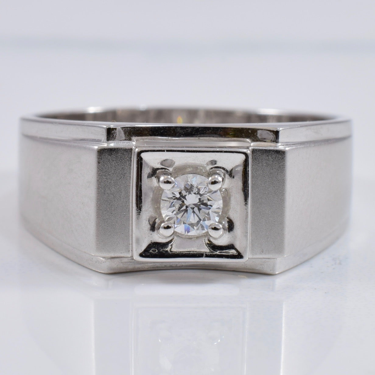 Prong Set Diamond Band | 0.17 ct SZ 10 |