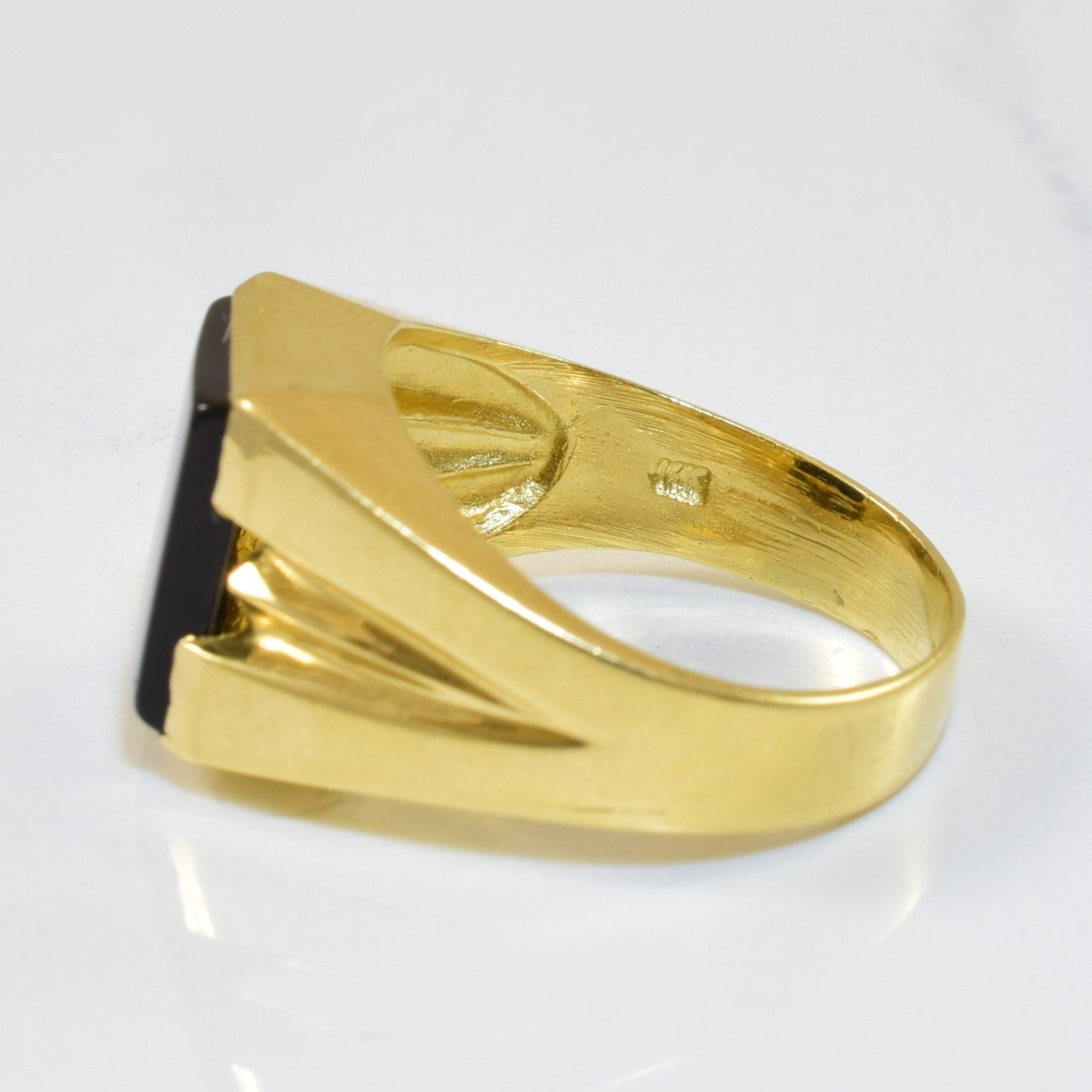 Square Onyx Ring | 1.95ct | SZ 9.5 |