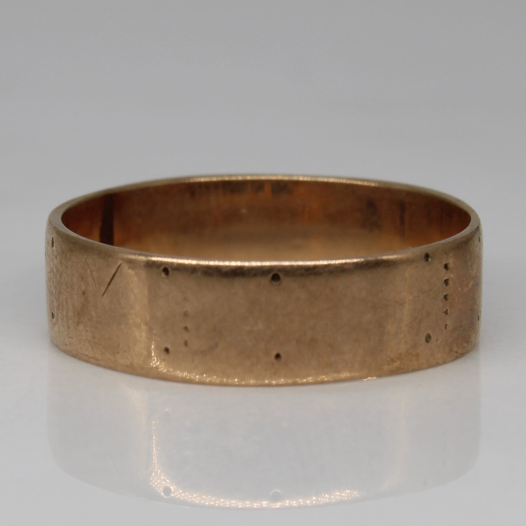 1885 Birmingham 9k Rose Gold Band | SZ 6.25 |