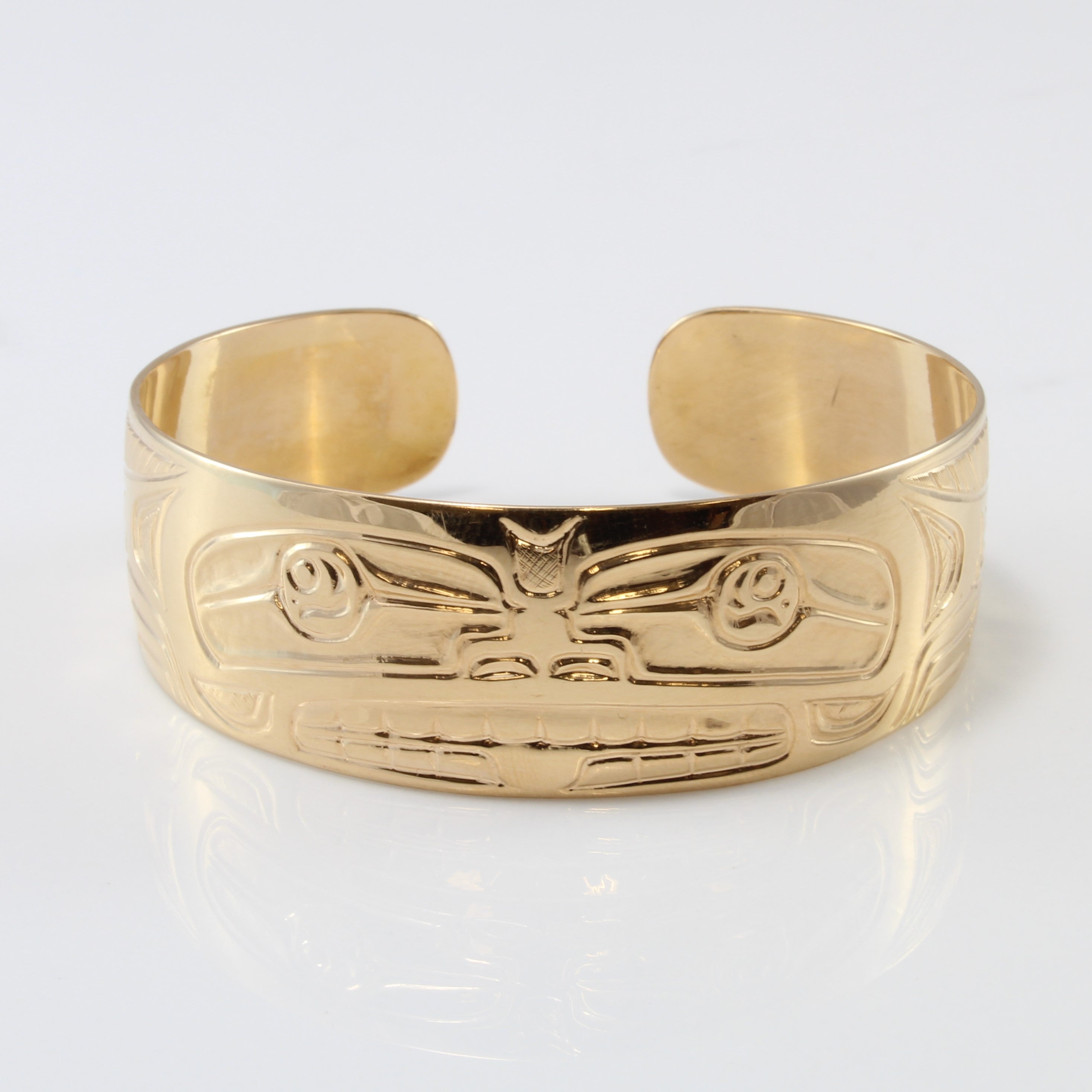 Bracelet artistique ours autochtone de Robert Cross | 7" |