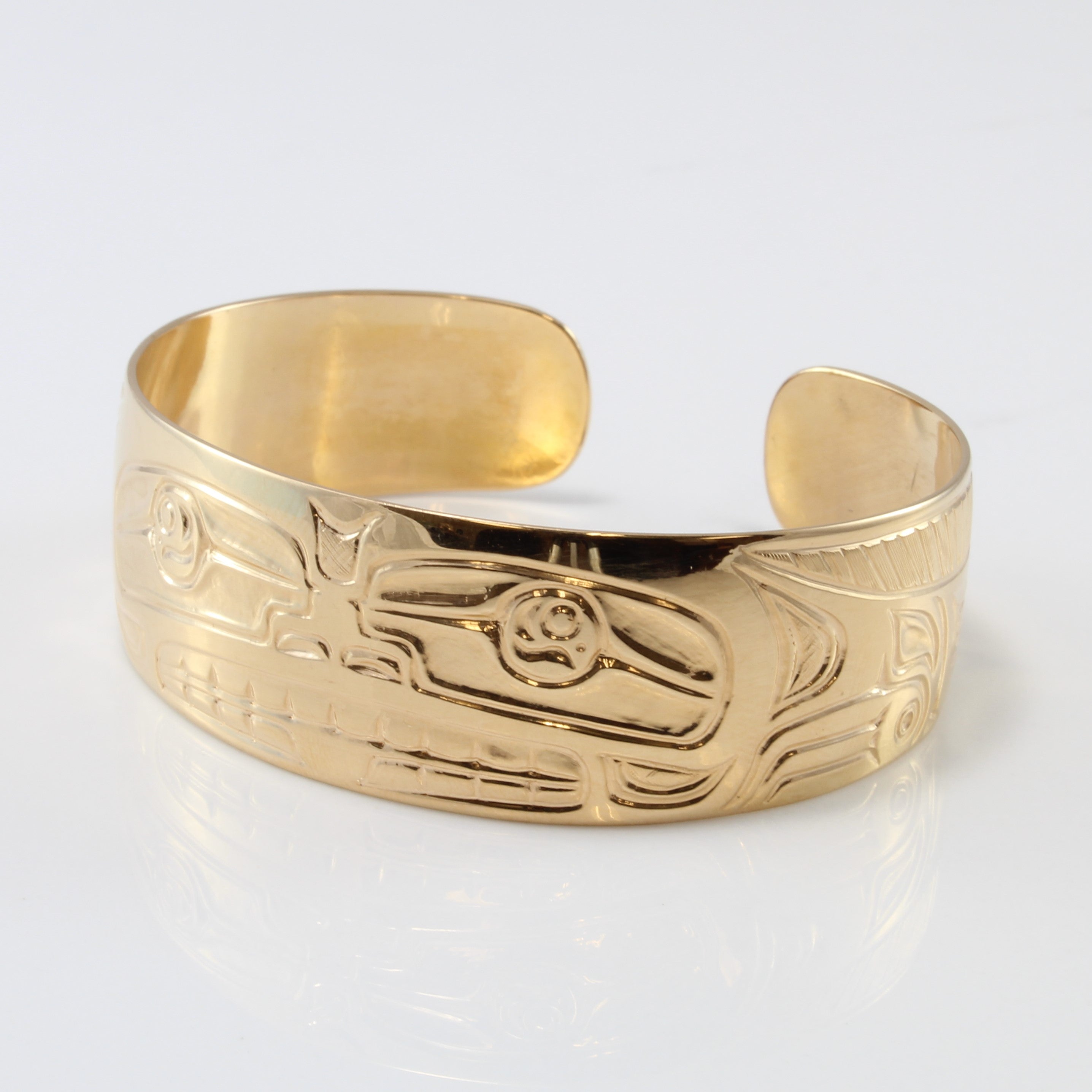 Bracelet artistique ours autochtone de Robert Cross | 7" |