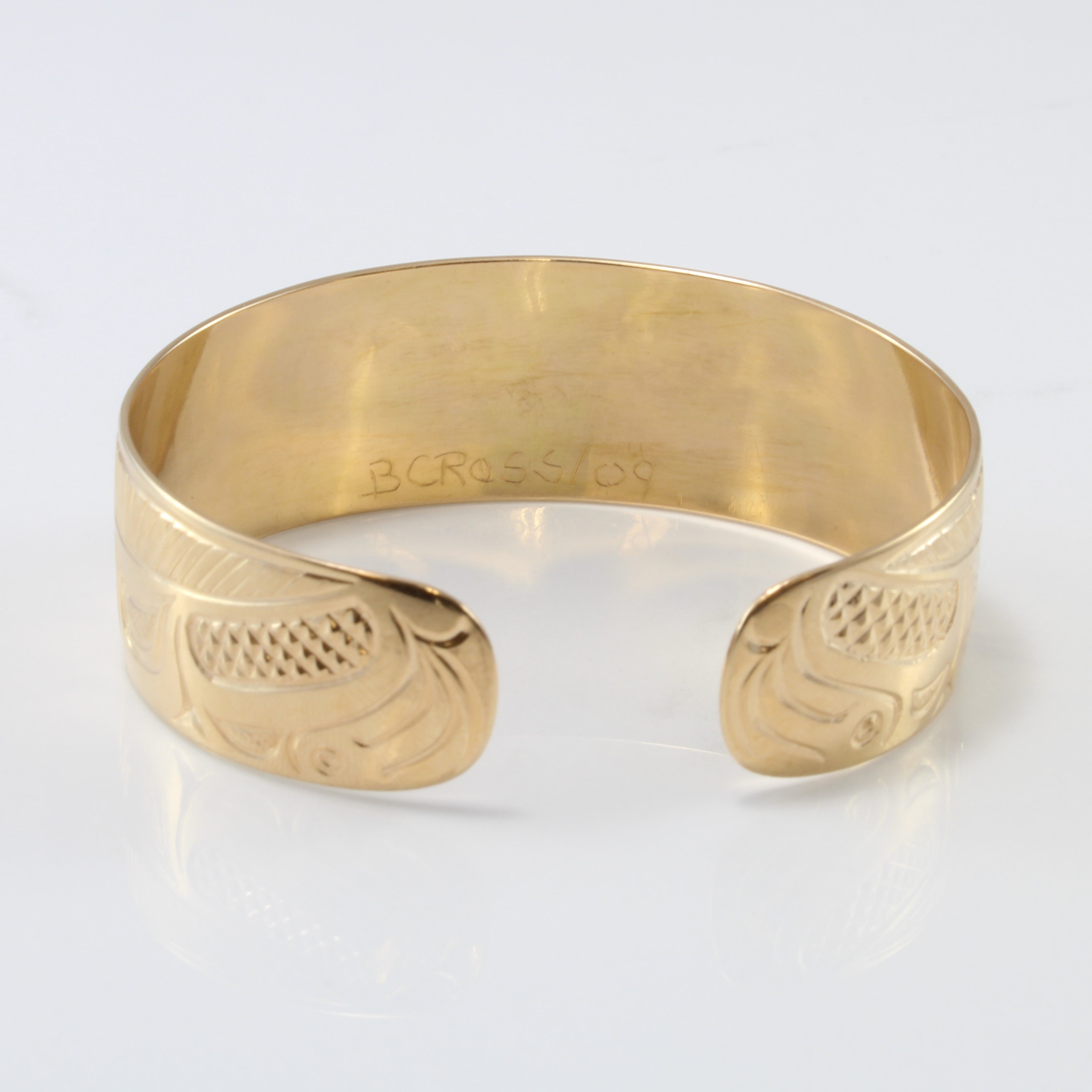 Bracelet artistique ours autochtone de Robert Cross | 7" |