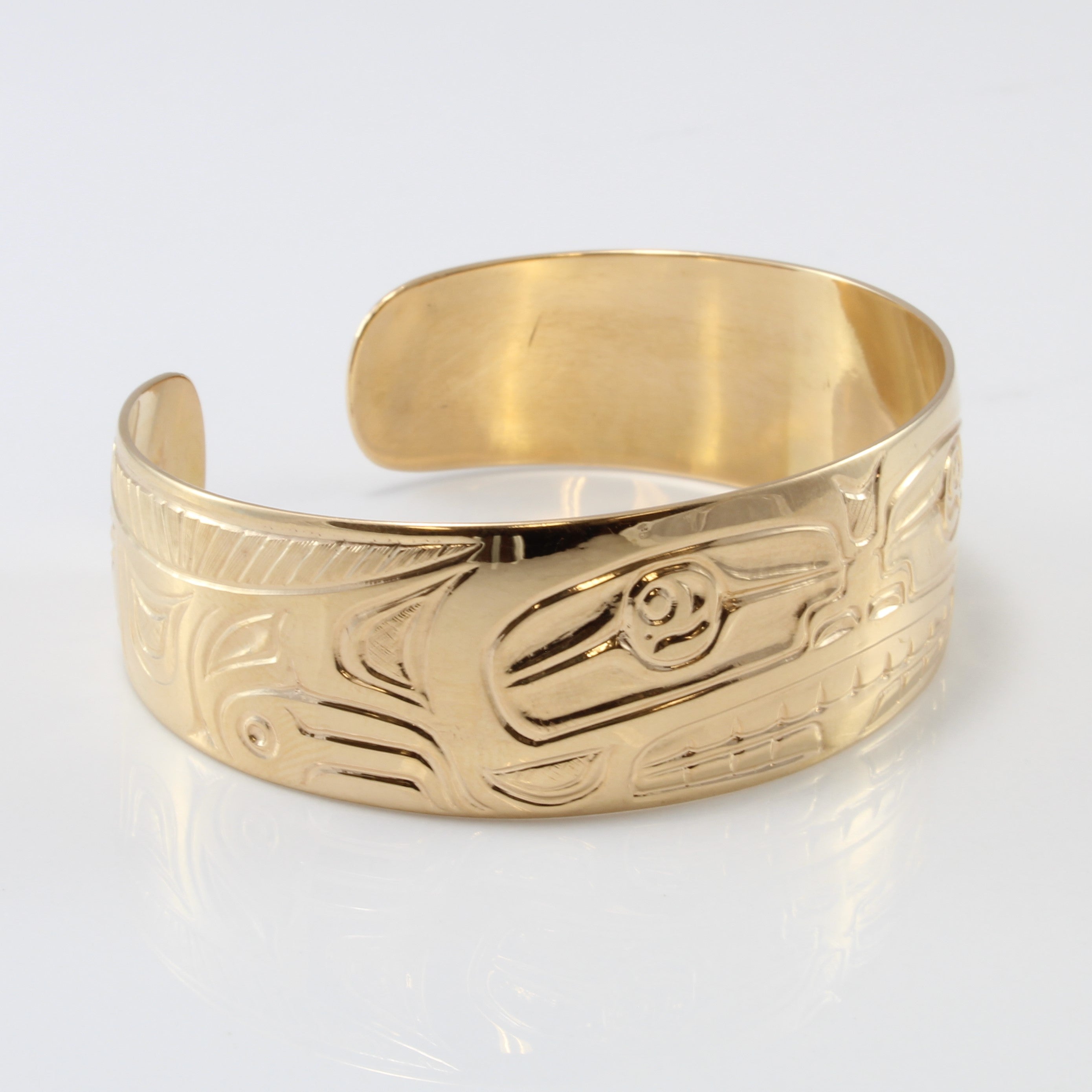 Bracelet artistique ours autochtone de Robert Cross | 7" |