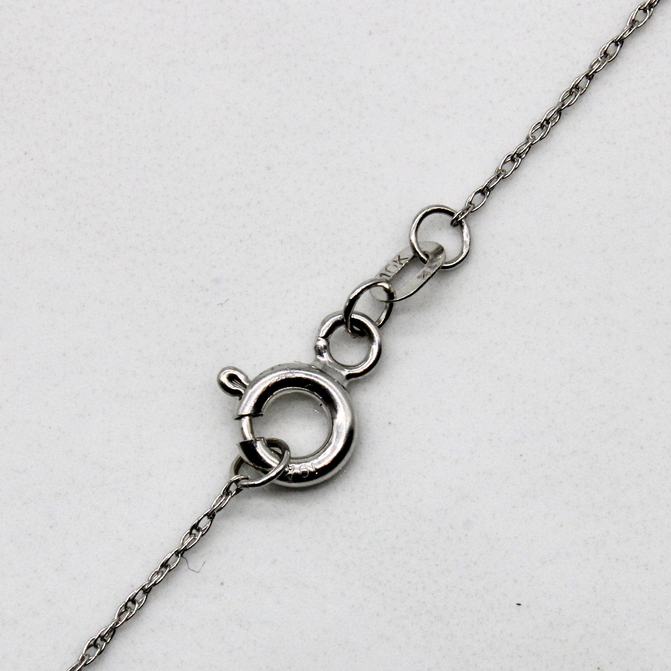 Diamond Heart Necklace | 0.06ctw | 18" |