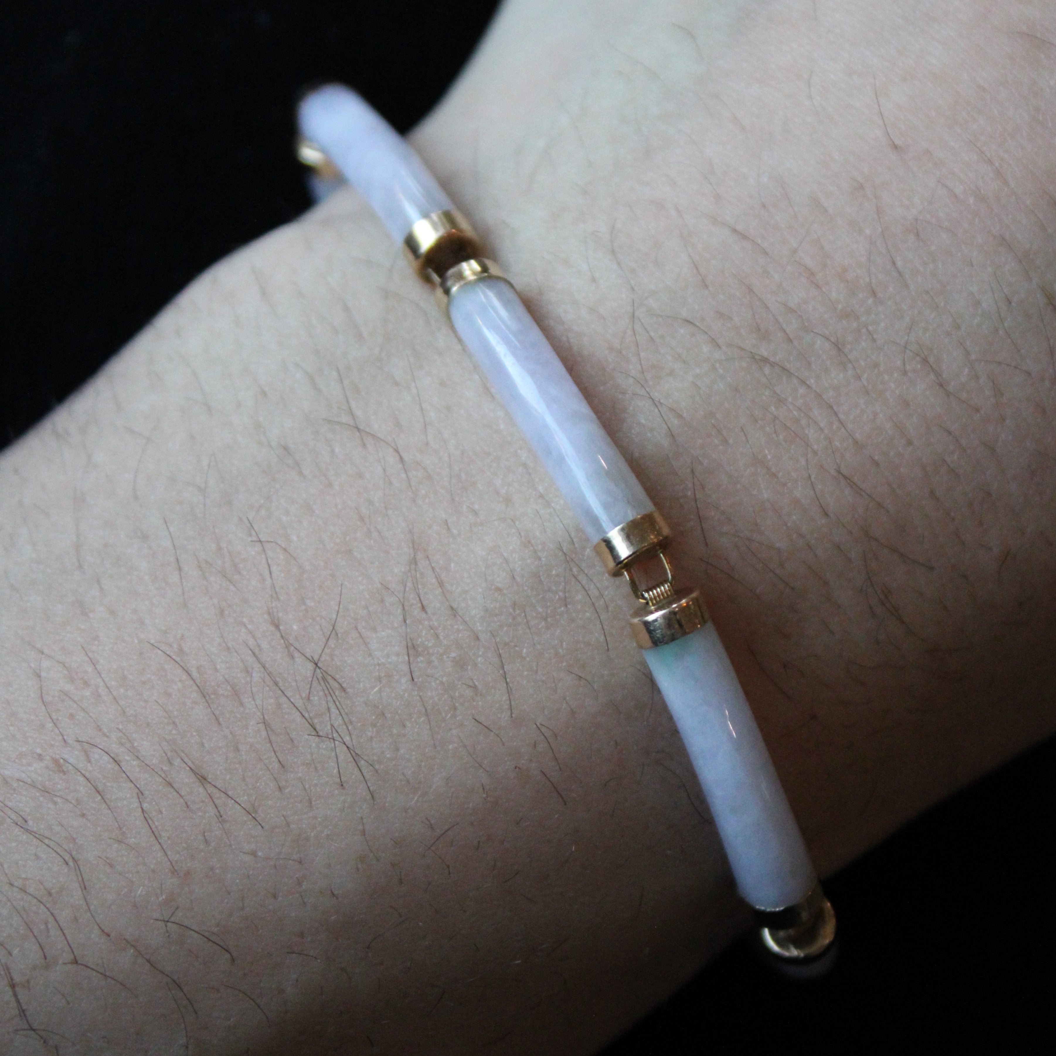 Jadeite Bar Bracelet | 33.00ctw | 7" |
