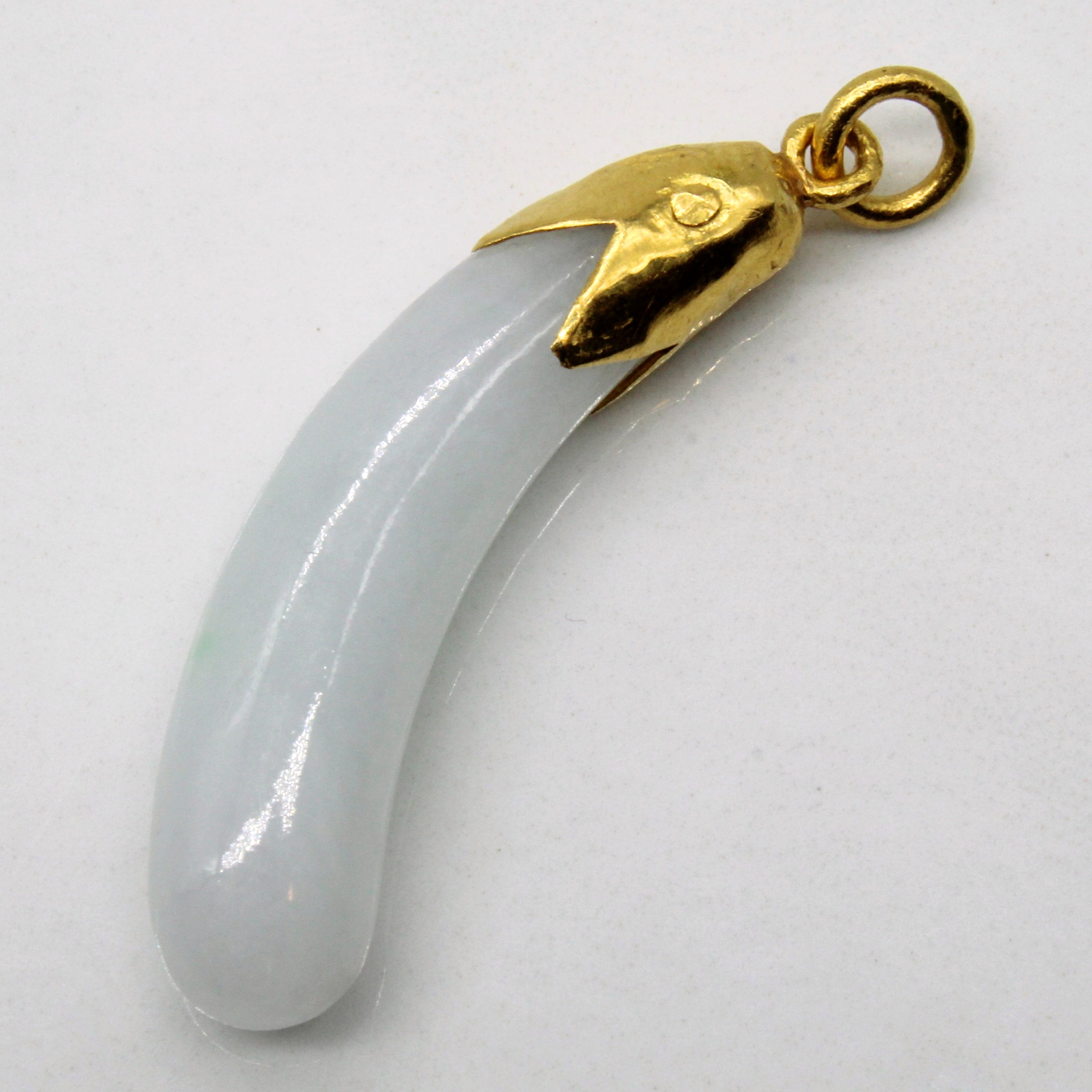Jadeite Eggplant Pendant | 13.00ct |