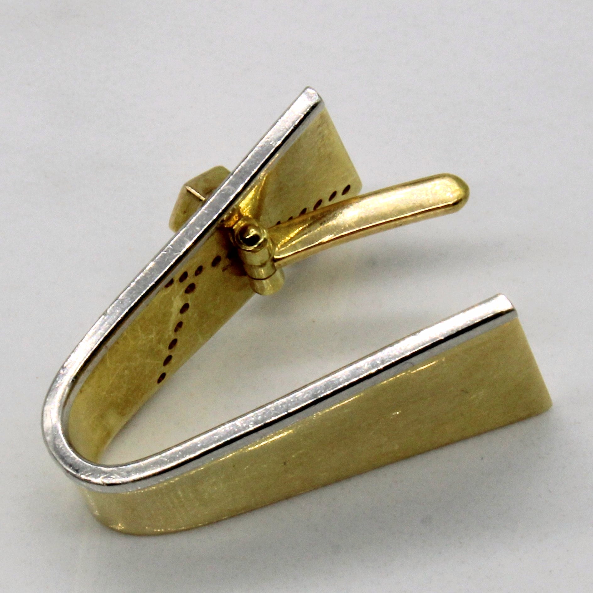 Ruby & Diamond Abstract Wrap Around Cufflinks | 0.74ctw, 0.12ctw |