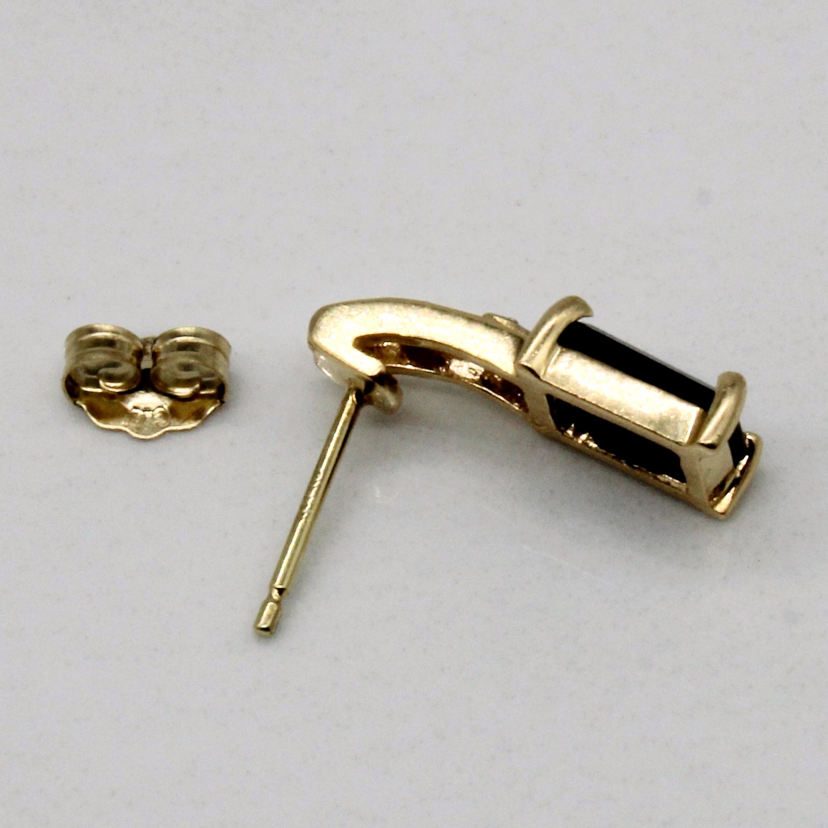 Sapphire & Diamond Stud Earrings | 1.82ctw, 0.01ctw |