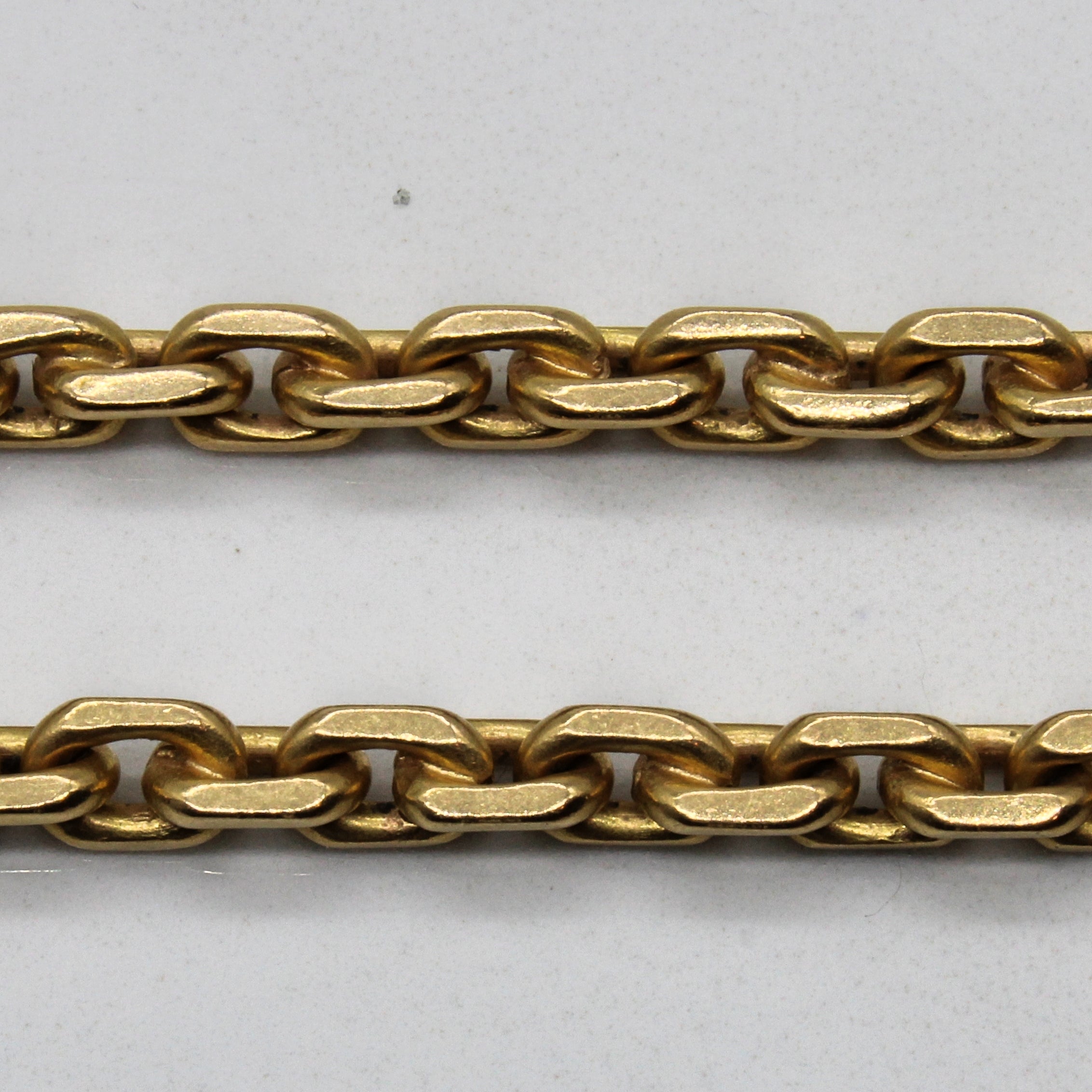 18k Yellow Gold Oval Link Chain | 22" |