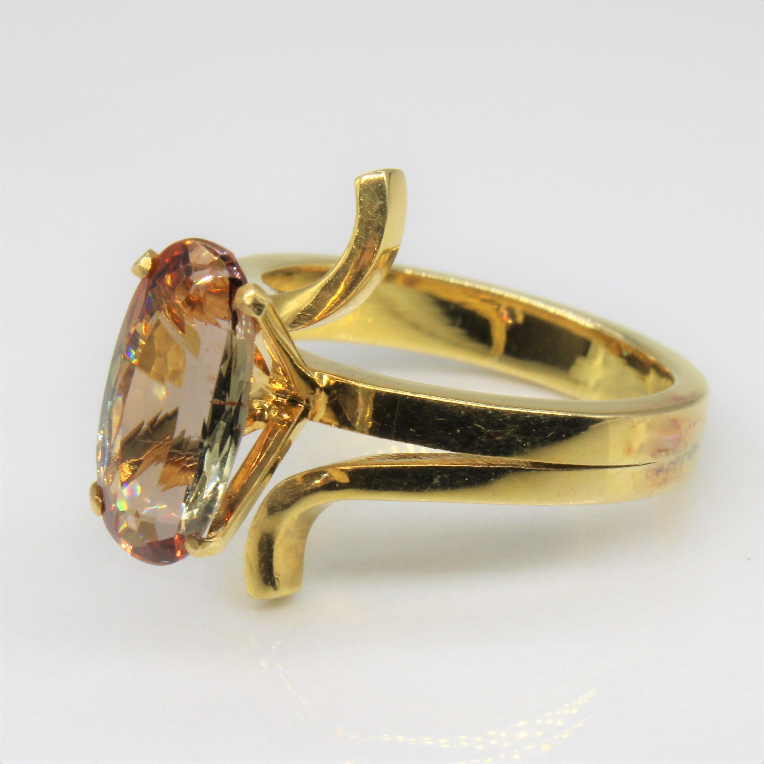 Andalusite Bypass Cocktail Ring | 1.75ct | SZ 6 |