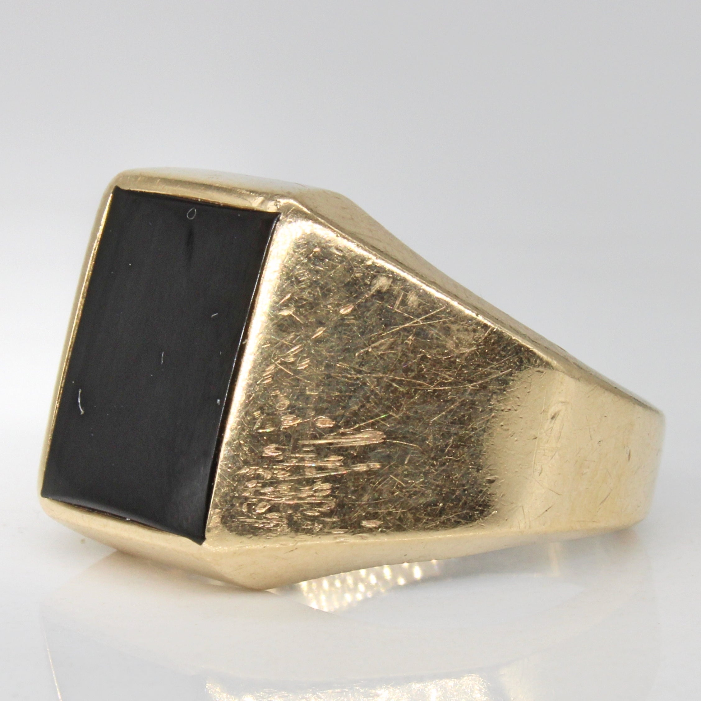 Onyx Cabochon Ring | 2.50ct | SZ 7.5 |