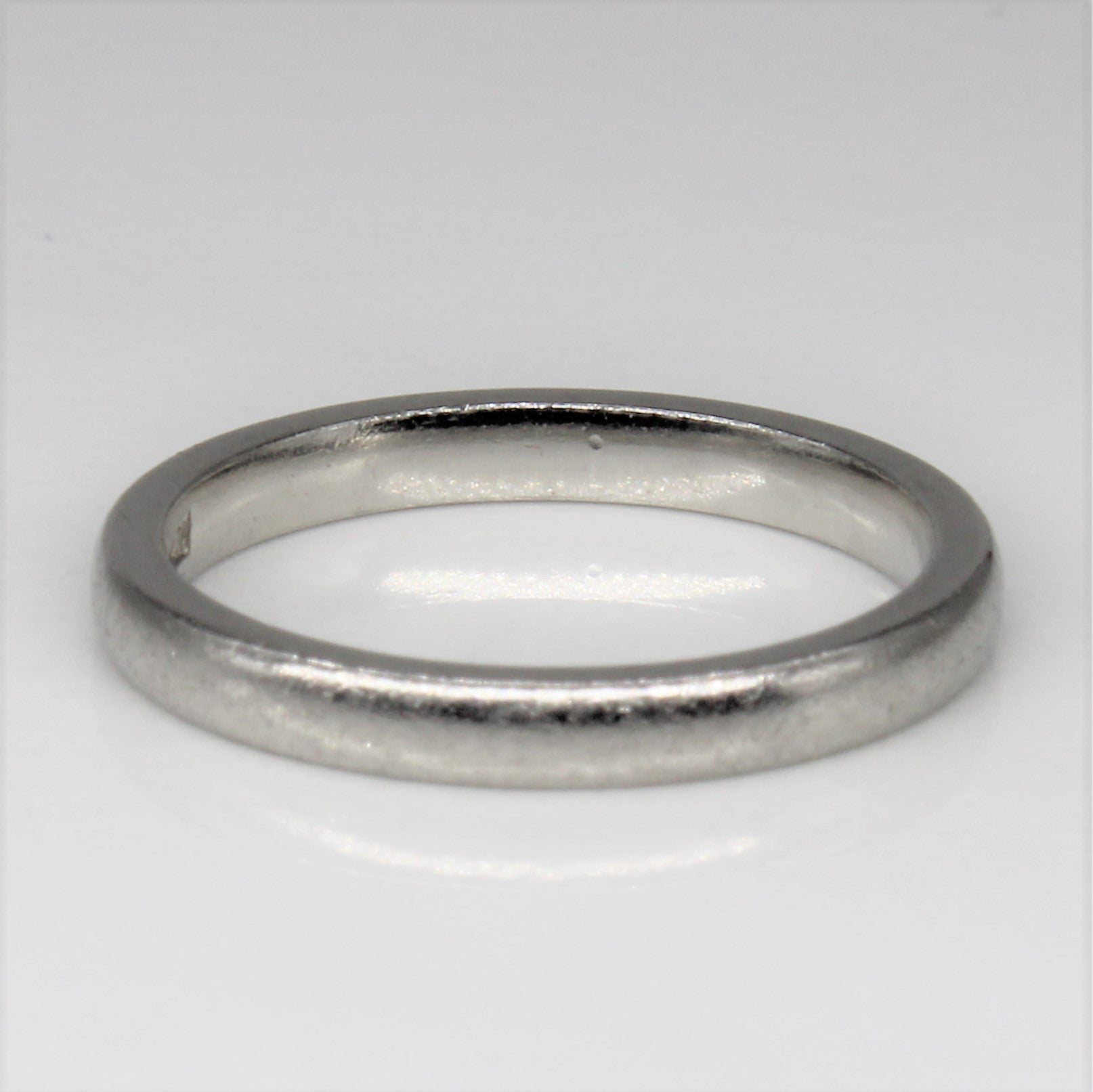 Classic Platinum Band | SZ 6.25 |