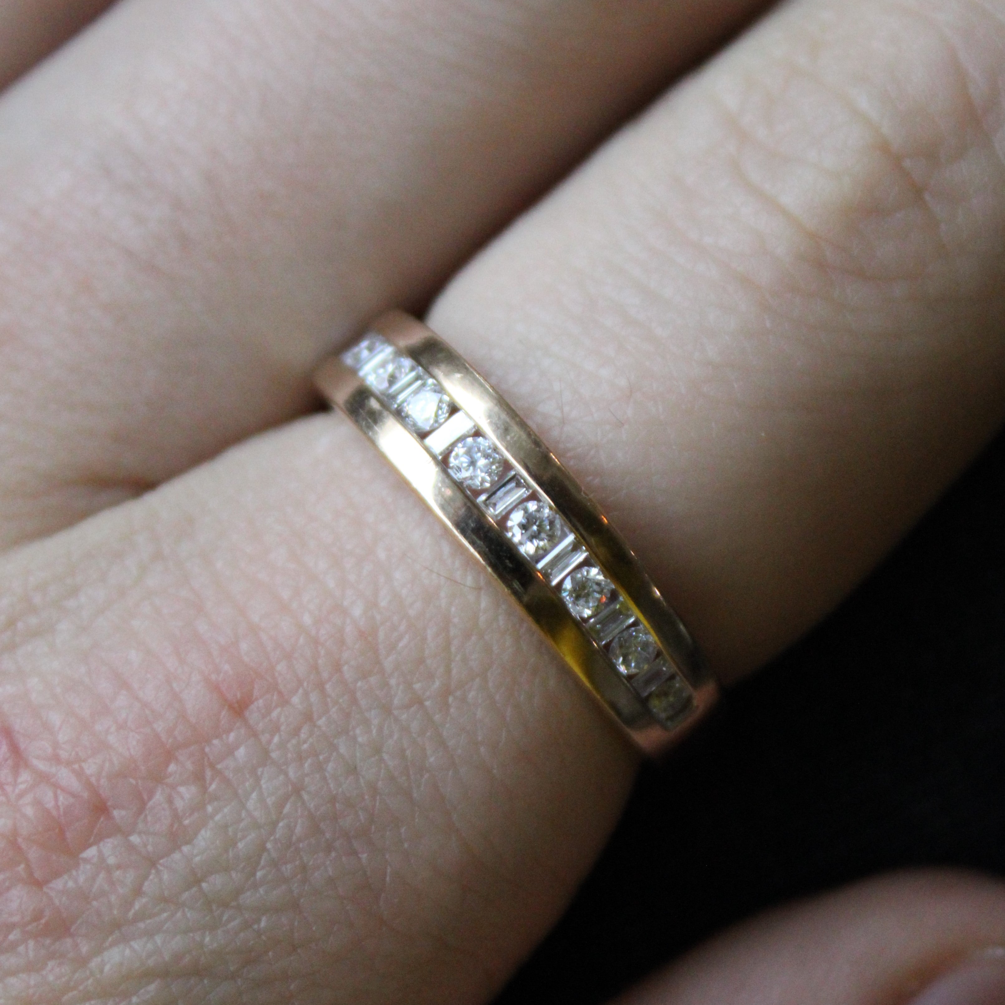Mixed Cut Diamond Band | 0.50ctw | SZ 10.5 |
